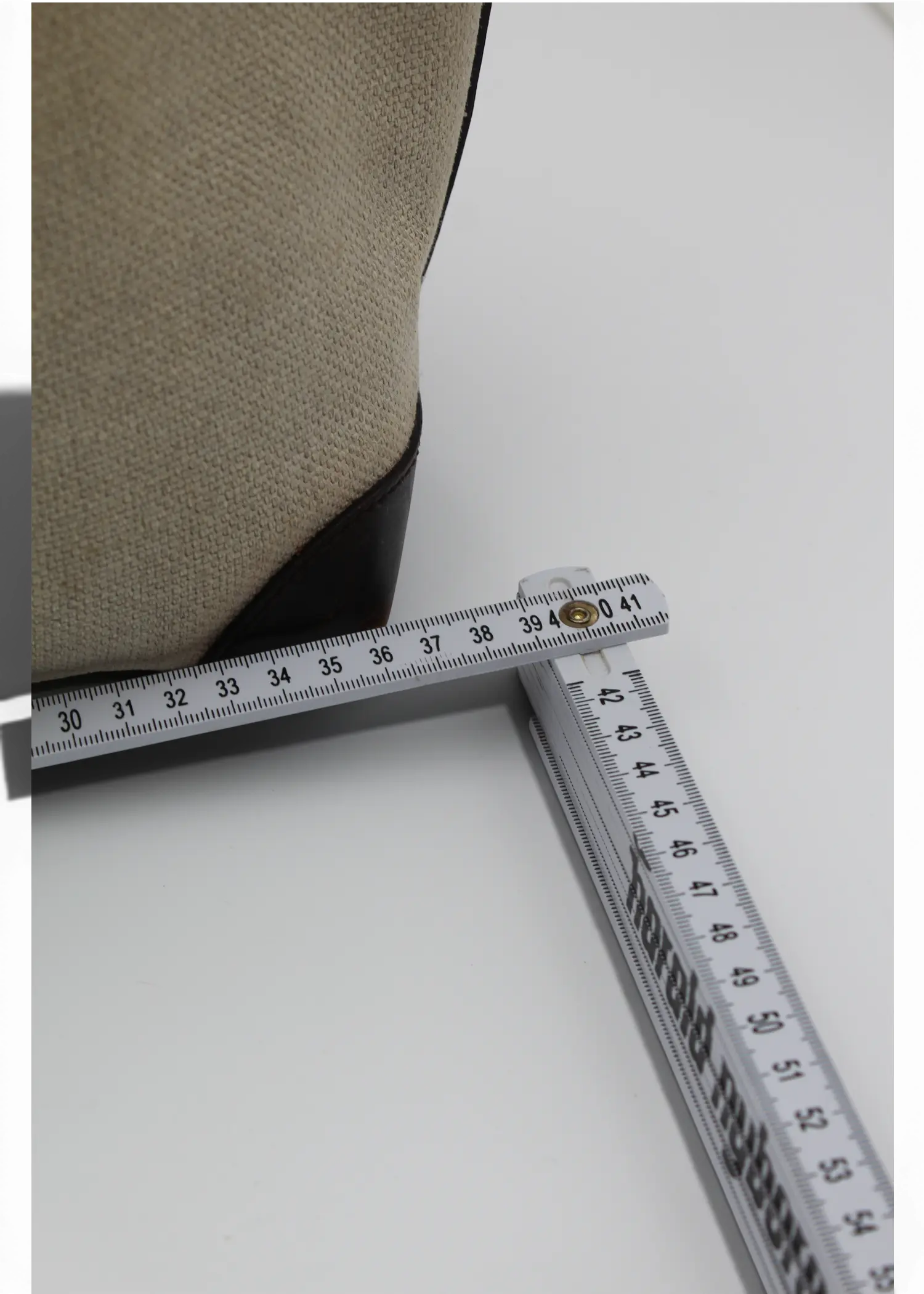 Preloved | Gucci GG Hvid Canvas Totebag 'Made In Italy' med Pouch