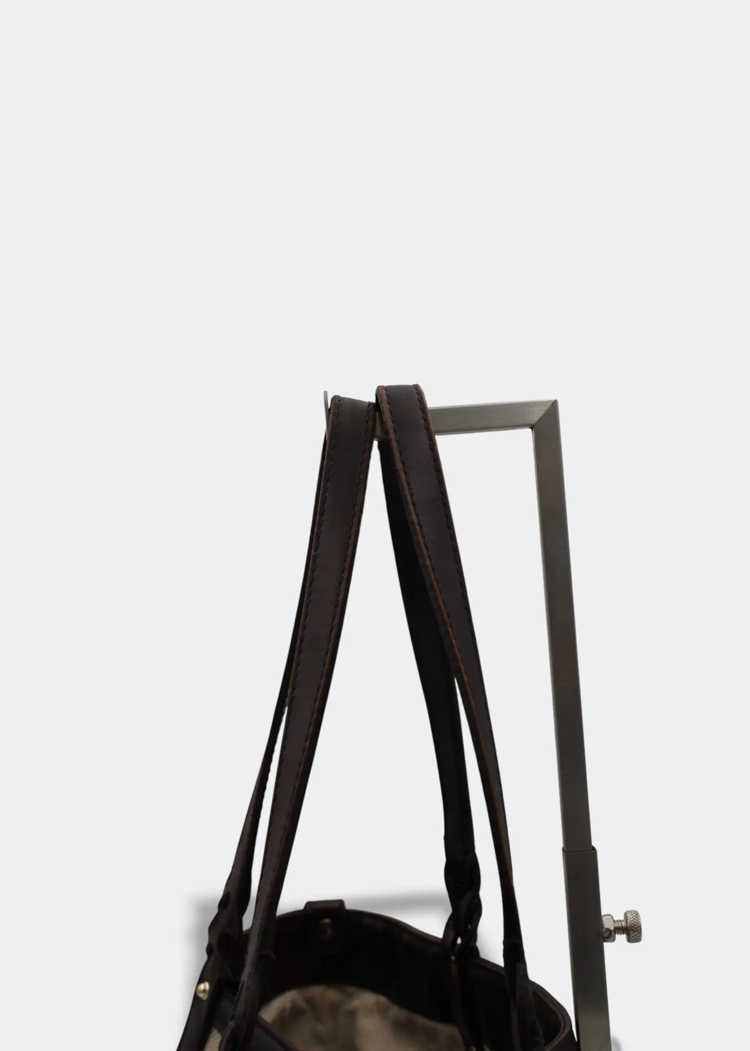 Preloved | Gucci GG Hvid Canvas Totebag 'Made In Italy' med Pouch