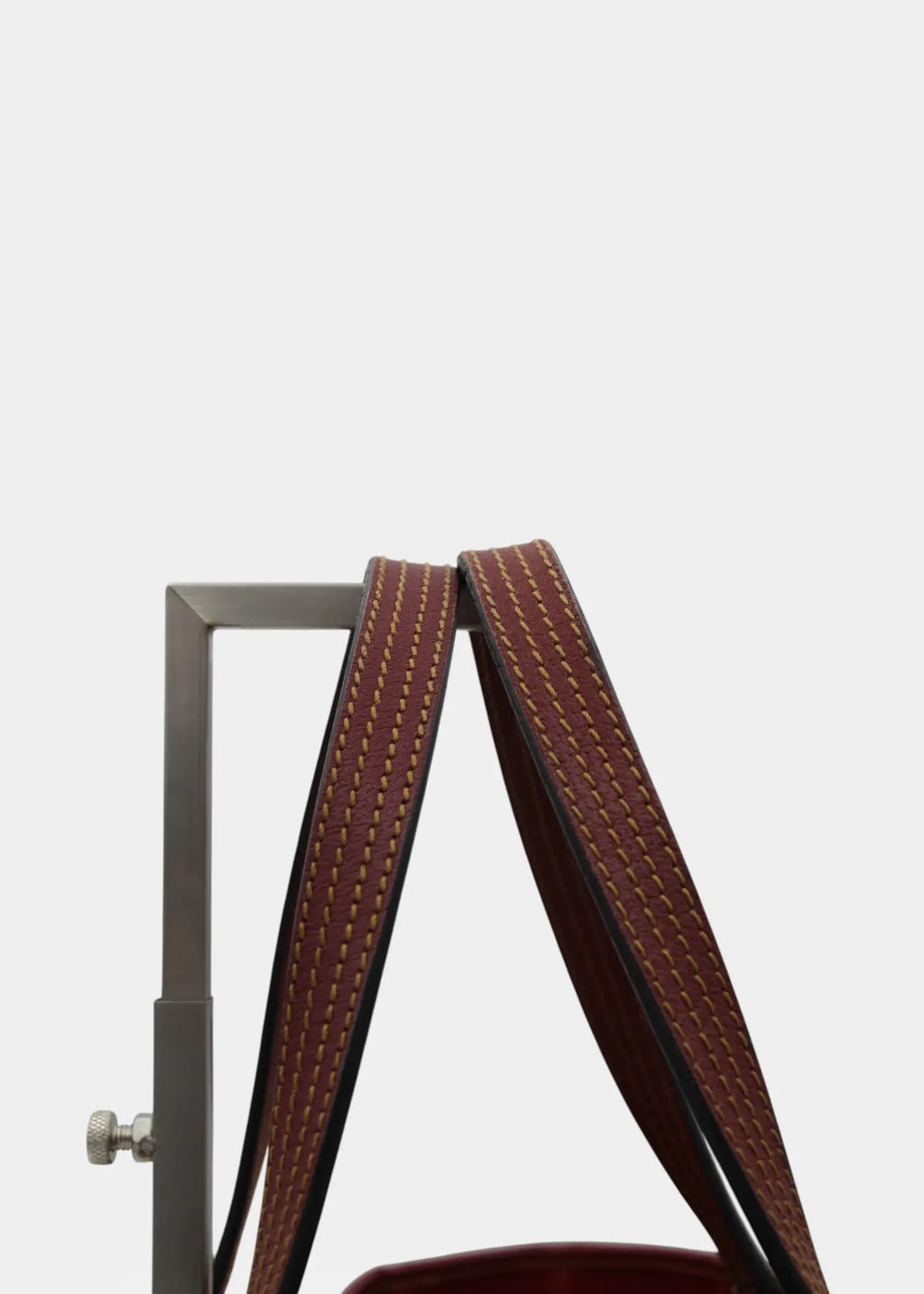 Preloved | Gucci GG Monogram Totebag med Rød Læder