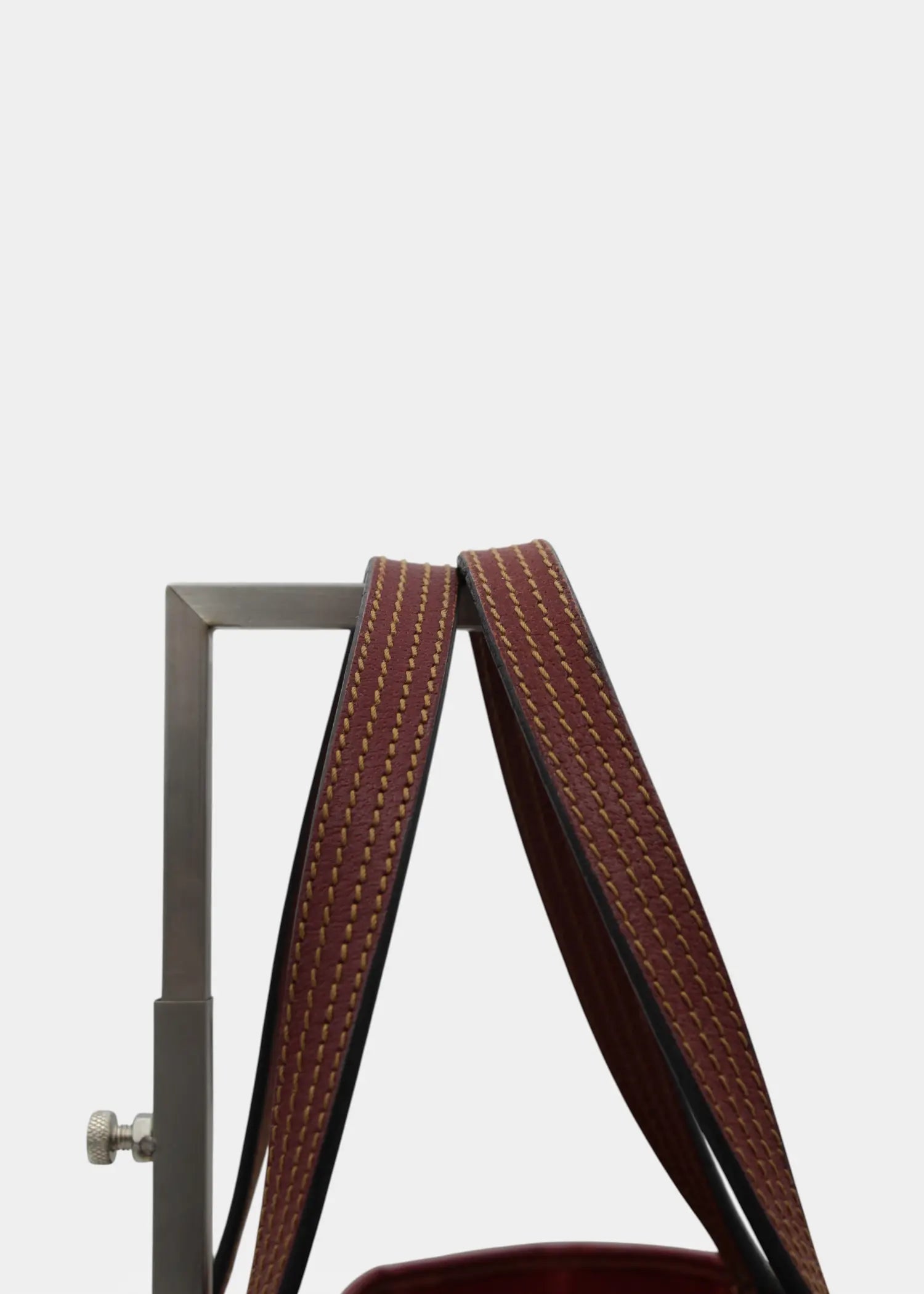 Preloved | Gucci GG Monogram Totebag med Rød Læder