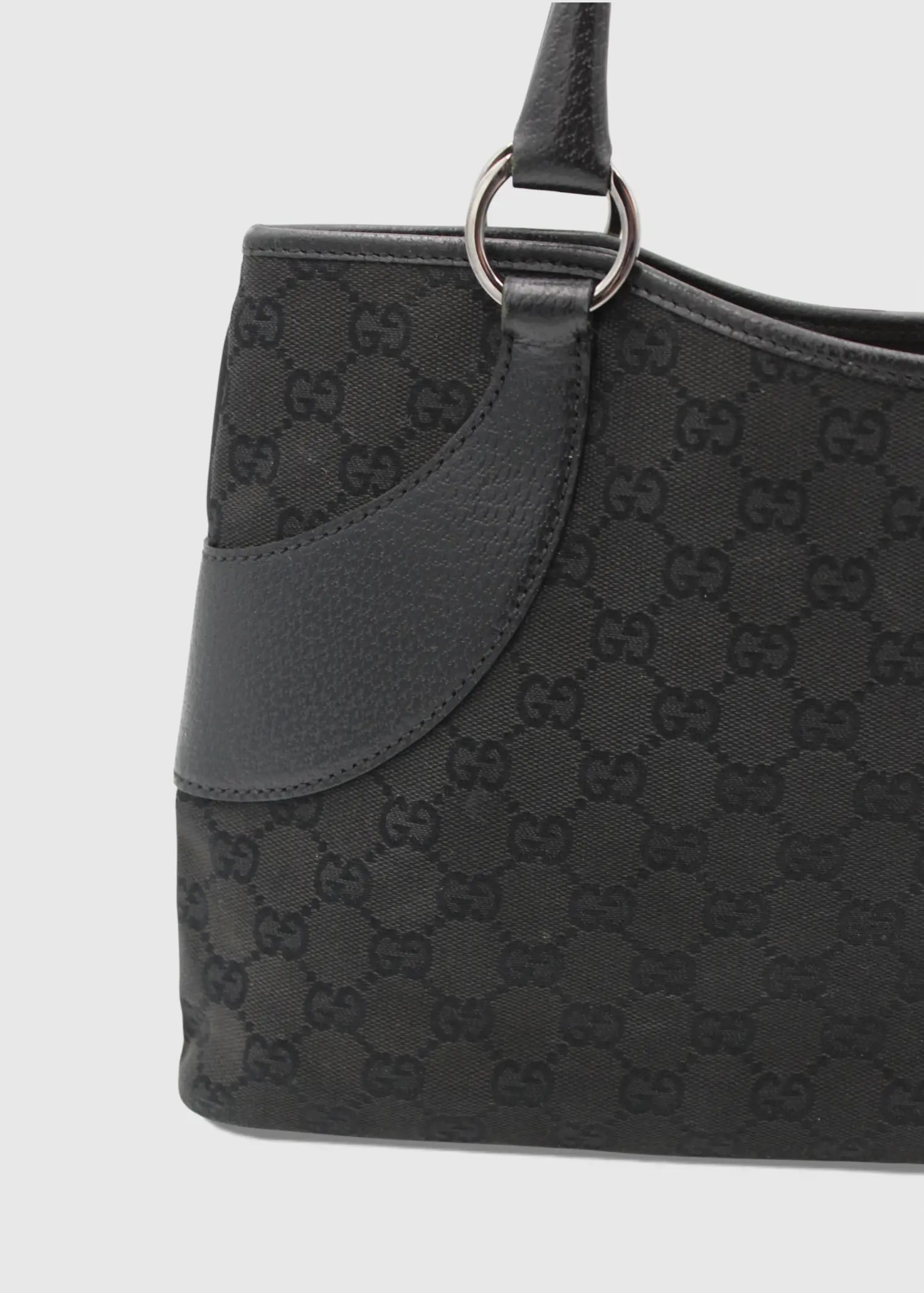 Preloved | Gucci GG Monogram Skuldertaske i Sort