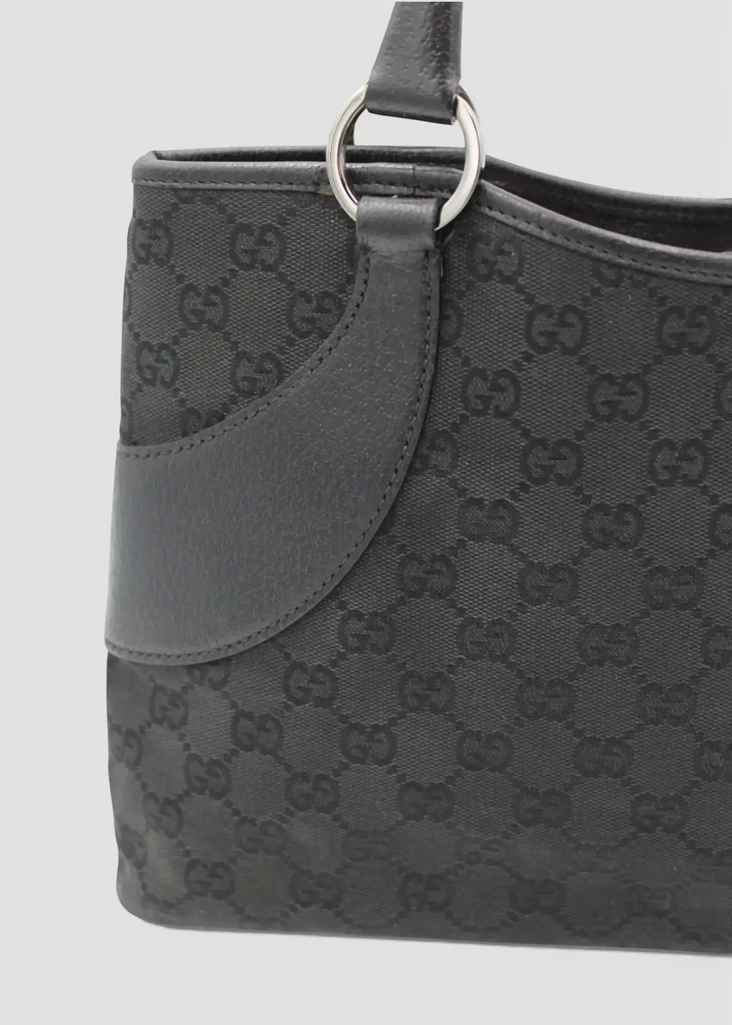 Preloved | Gucci GG Monogram Skuldertaske i Sort Gucci