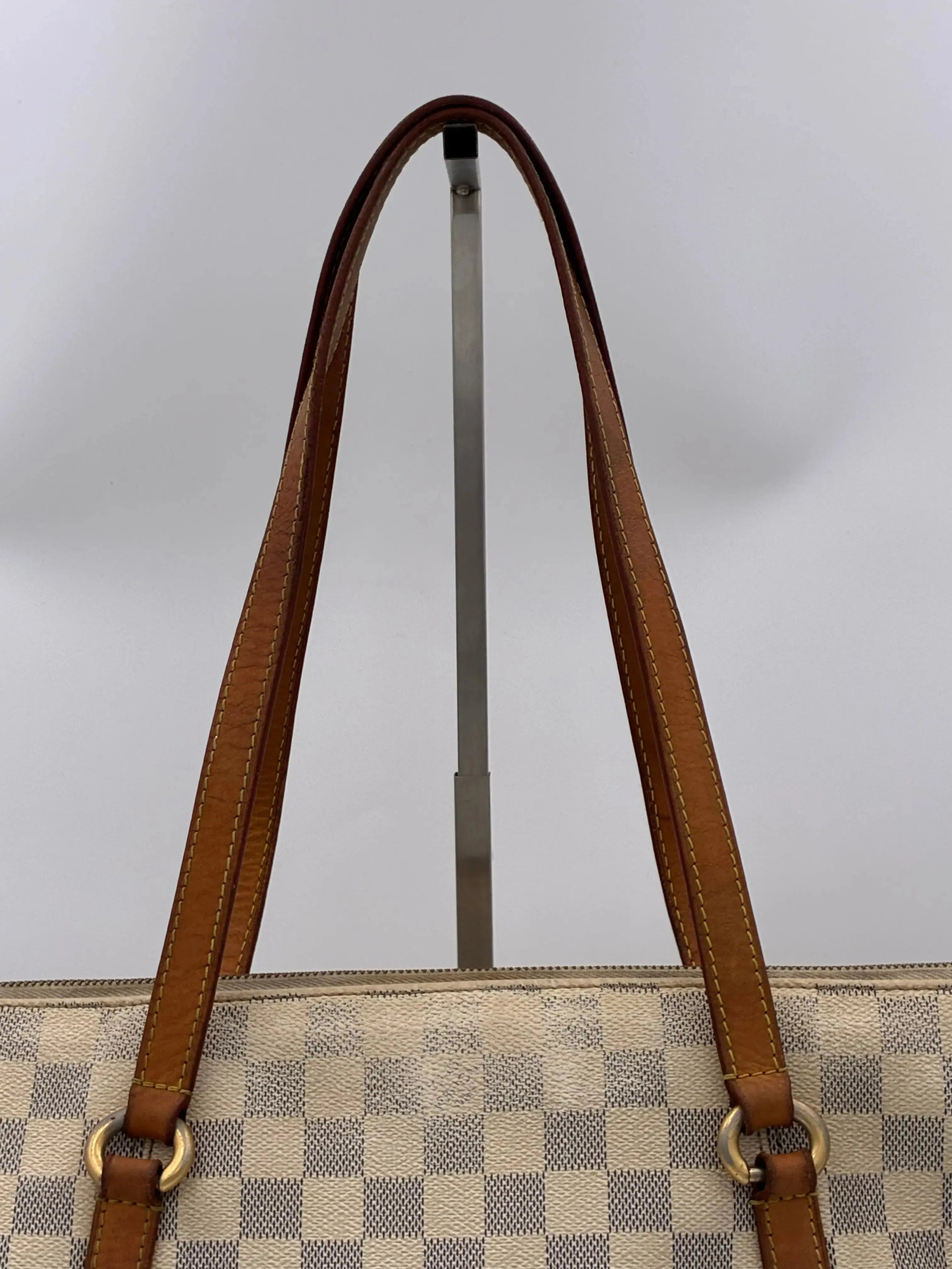 Preloved | Louis Vuitton Monogram Totebag Totally GM Damier Azul Hvid Louis Vuitton