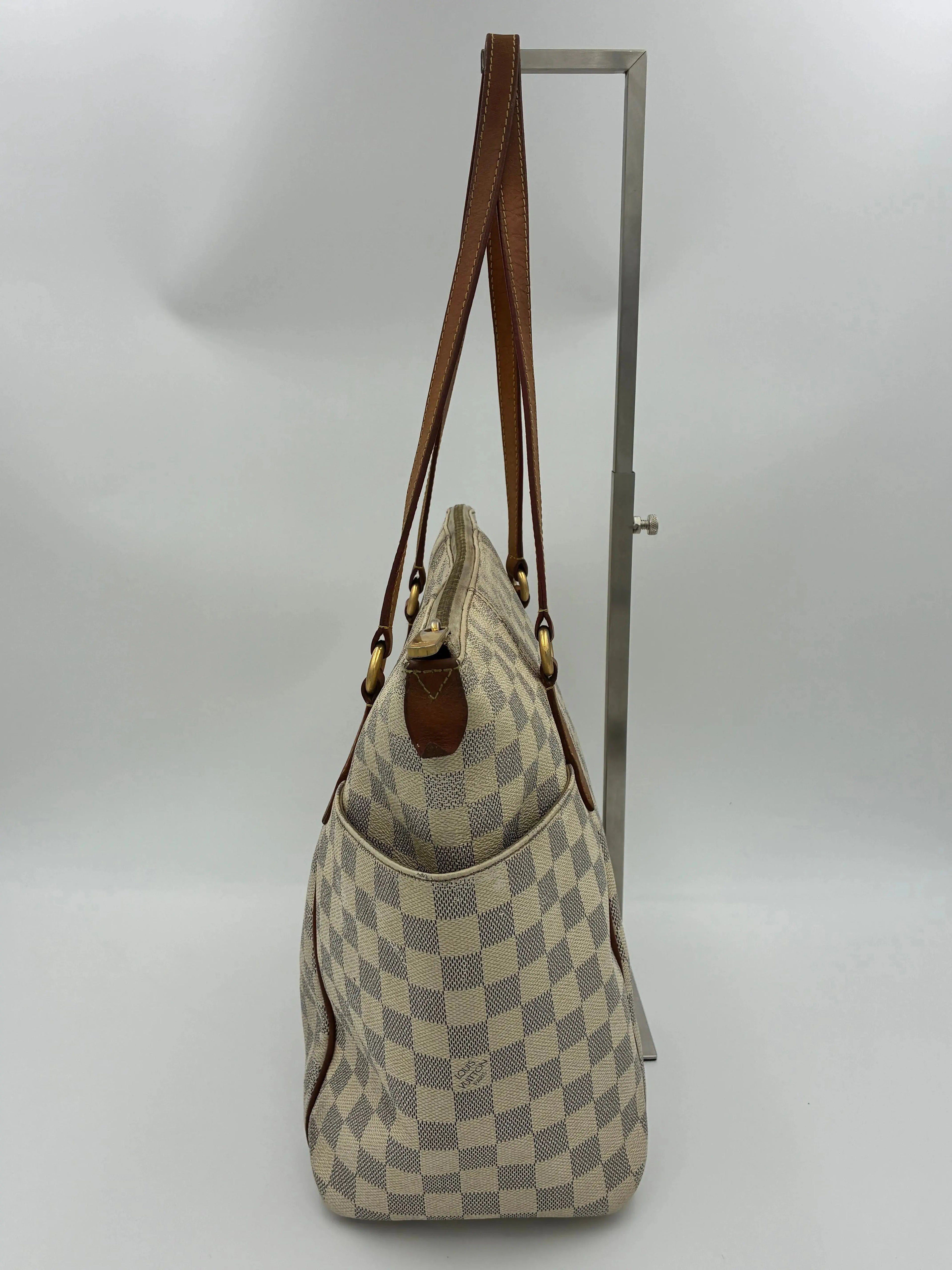 Preloved | Louis Vuitton Monogram Totebag Totally GM Damier Azul Hvid Louis Vuitton