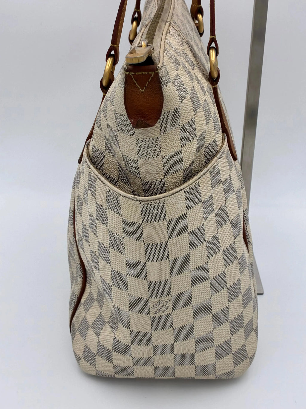 Preloved | Louis Vuitton Monogram Totebag Totally GM Damier Azul Hvid Louis Vuitton