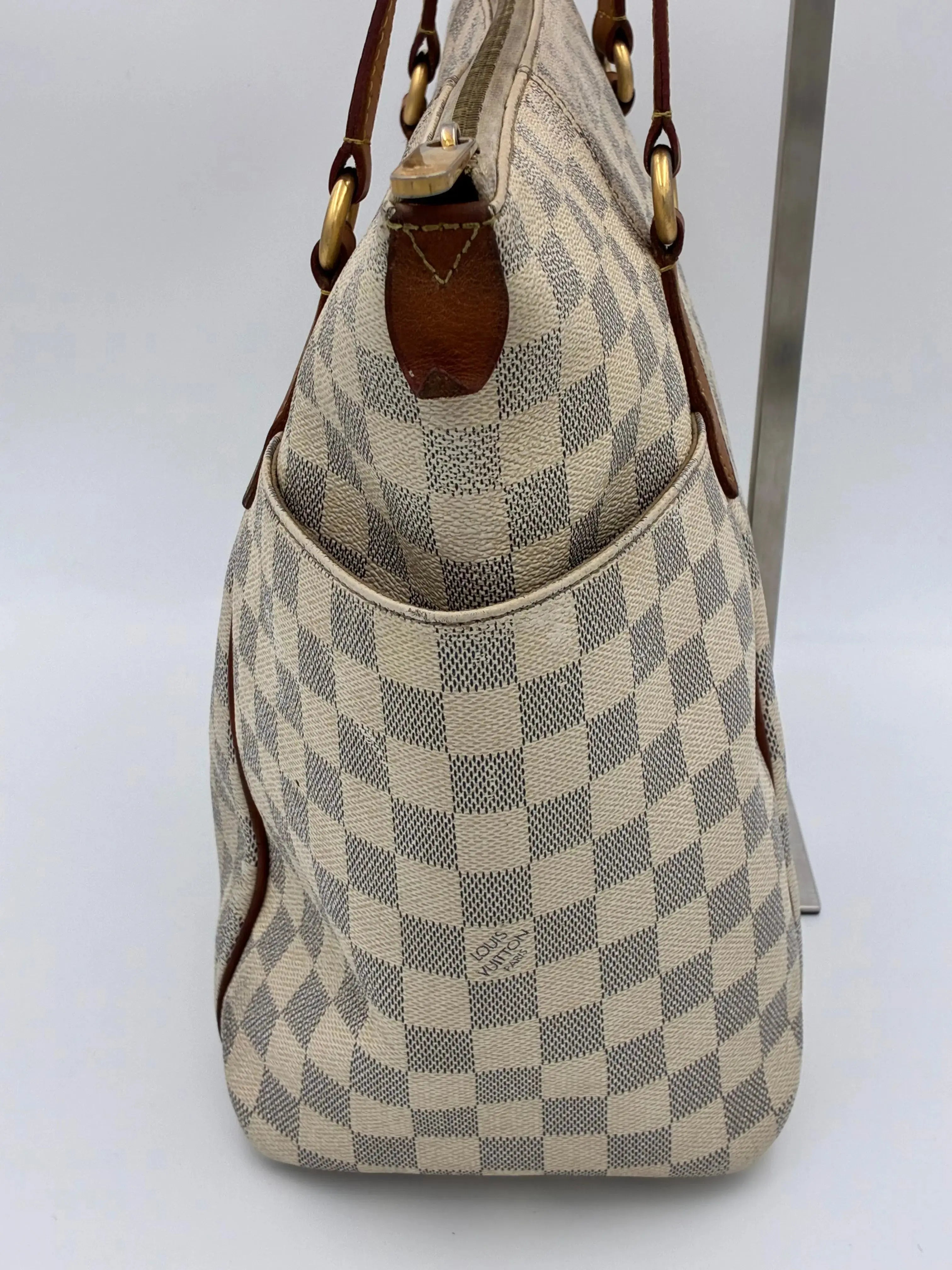 Preloved | Louis Vuitton Monogram Totebag Totally GM Damier Azul Hvid Louis Vuitton