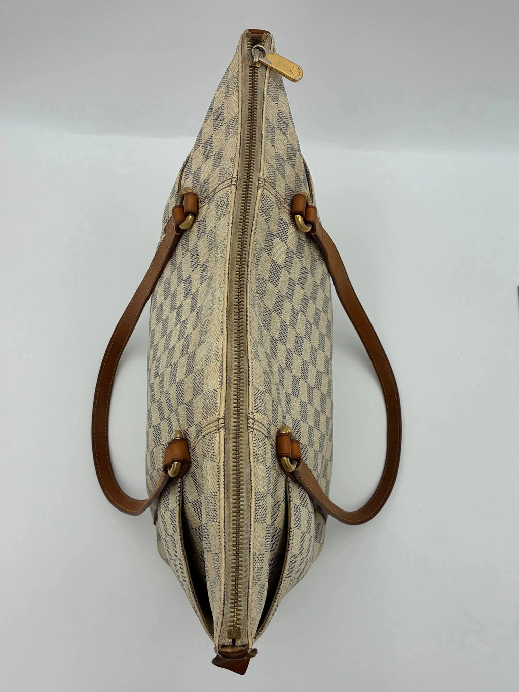 Preloved | Louis Vuitton Monogram Totebag Totally GM Damier Azul Hvid Louis Vuitton