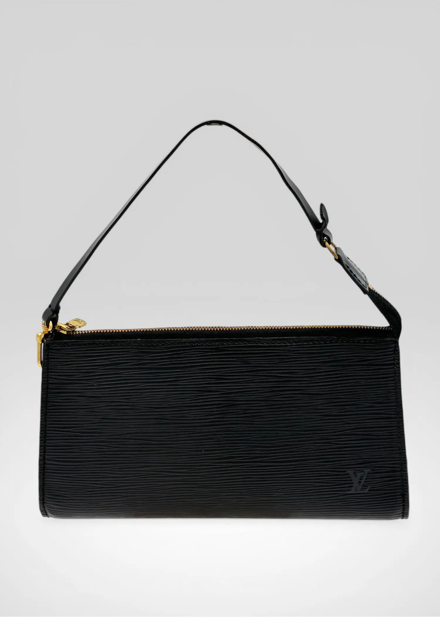 Preloved | Louis Vuitton Epi Pochette Accessoires Noir Black Hidden Luxury Project