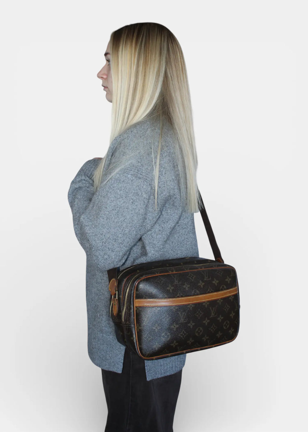 Preloved | Louis Vuitton Monogram Crossbody Reporter PM
