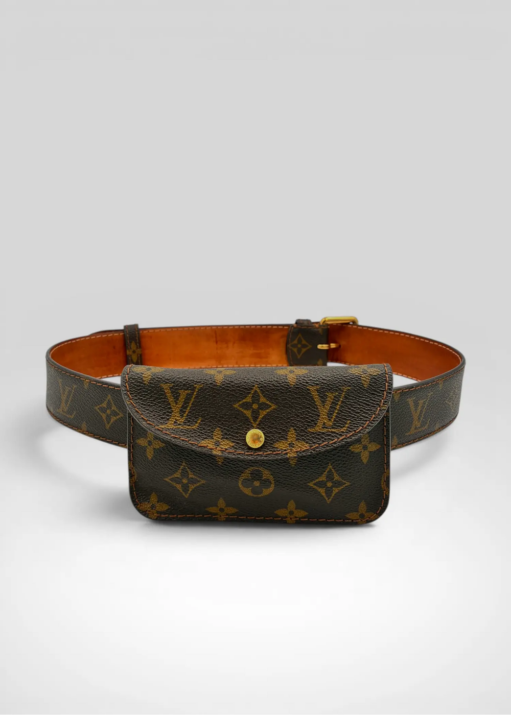 Preloved | Louis Vuitton Monogram Ceinture Pochette Solo Bæltetaske Louis Vuitton