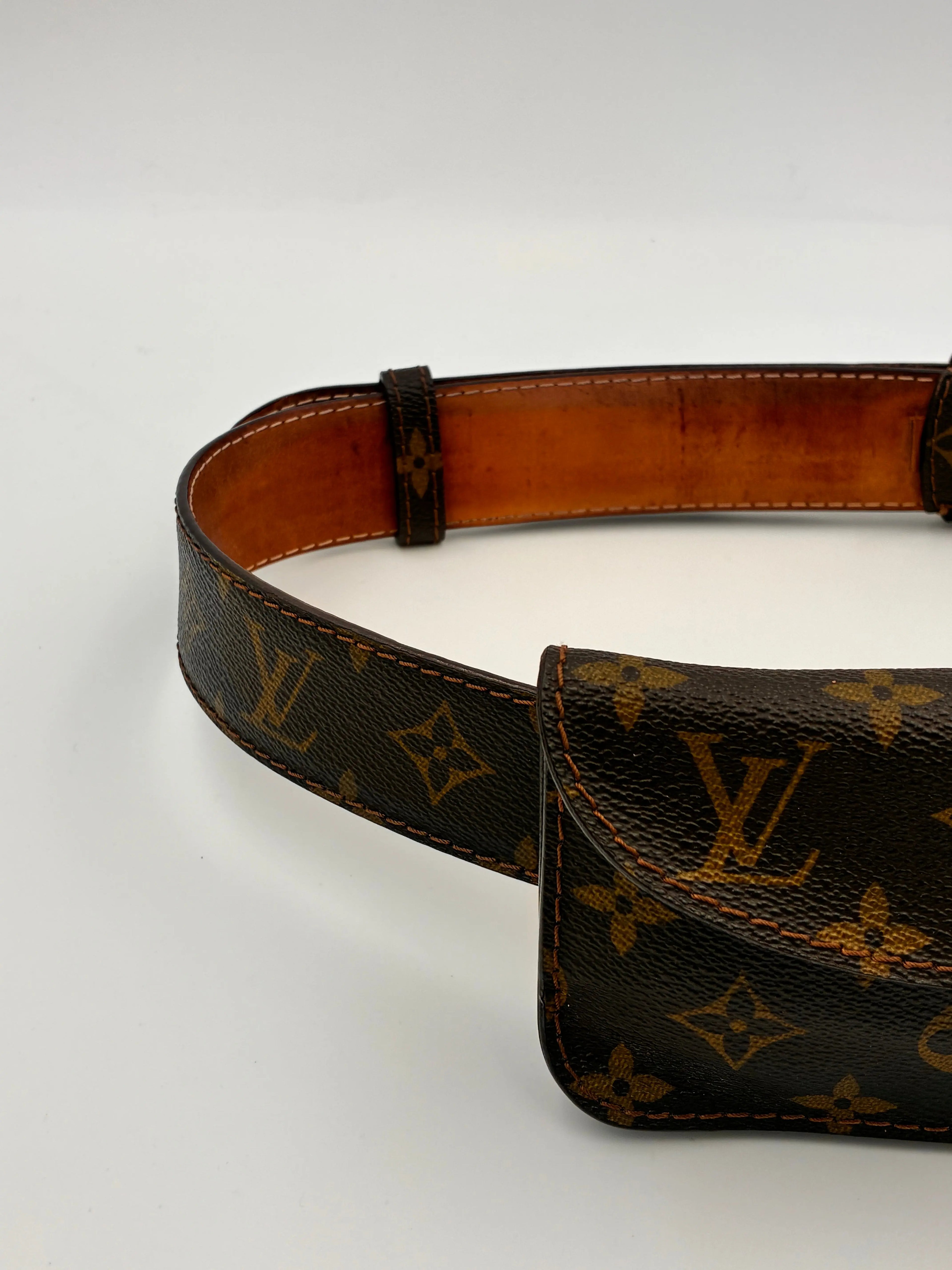 Preloved | Louis Vuitton Monogram Ceinture Pochette Solo Bæltetaske Louis Vuitton