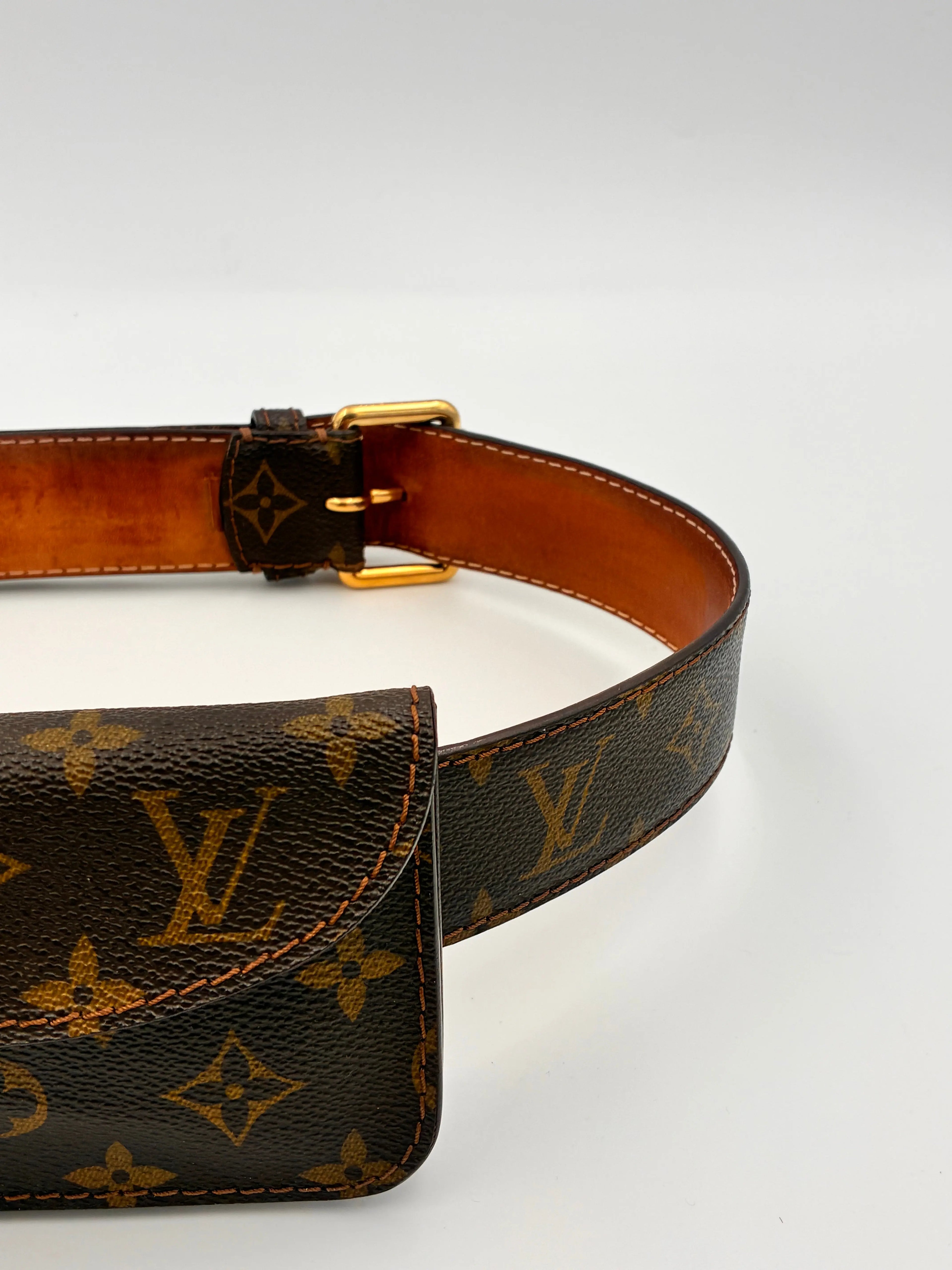 Preloved | Louis Vuitton Monogram Ceinture Pochette Solo Bæltetaske Louis Vuitton