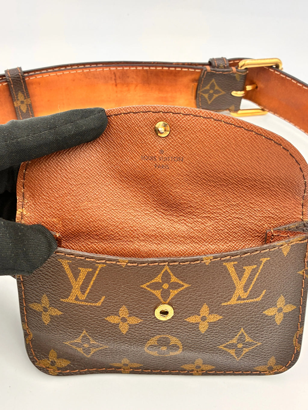 Preloved | Louis Vuitton Monogram Ceinture Pochette Solo Bæltetaske Louis Vuitton