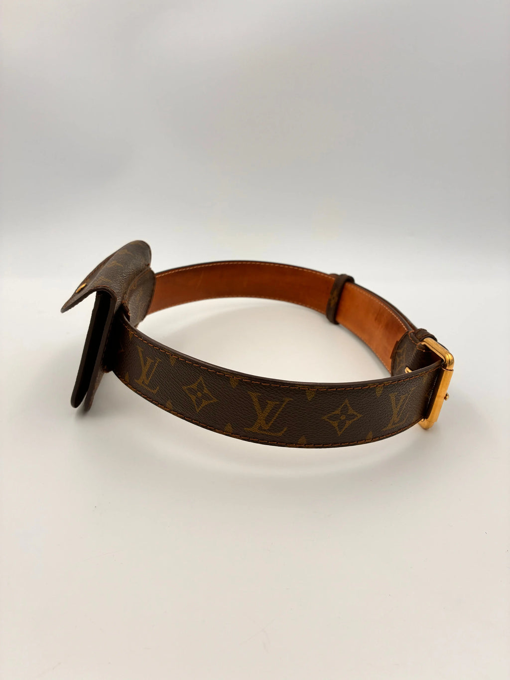 Preloved | Louis Vuitton Monogram Ceinture Pochette Solo Bæltetaske Louis Vuitton