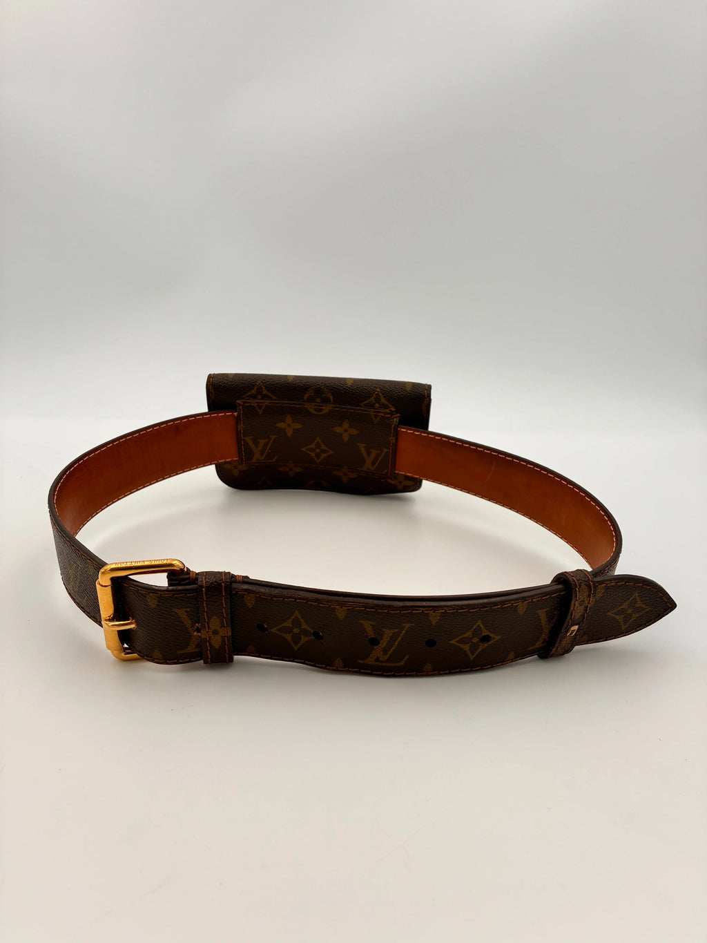 Preloved | Louis Vuitton Monogram Ceinture Pochette Solo Bæltetaske Louis Vuitton