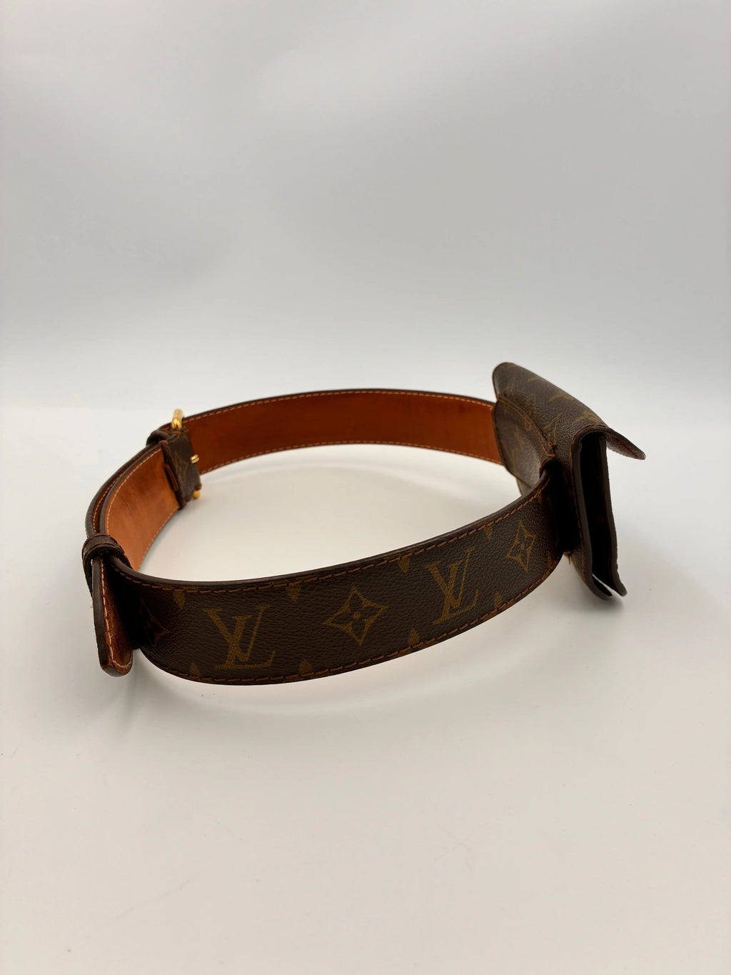 Preloved | Louis Vuitton Monogram Ceinture Pochette Solo Bæltetaske Louis Vuitton