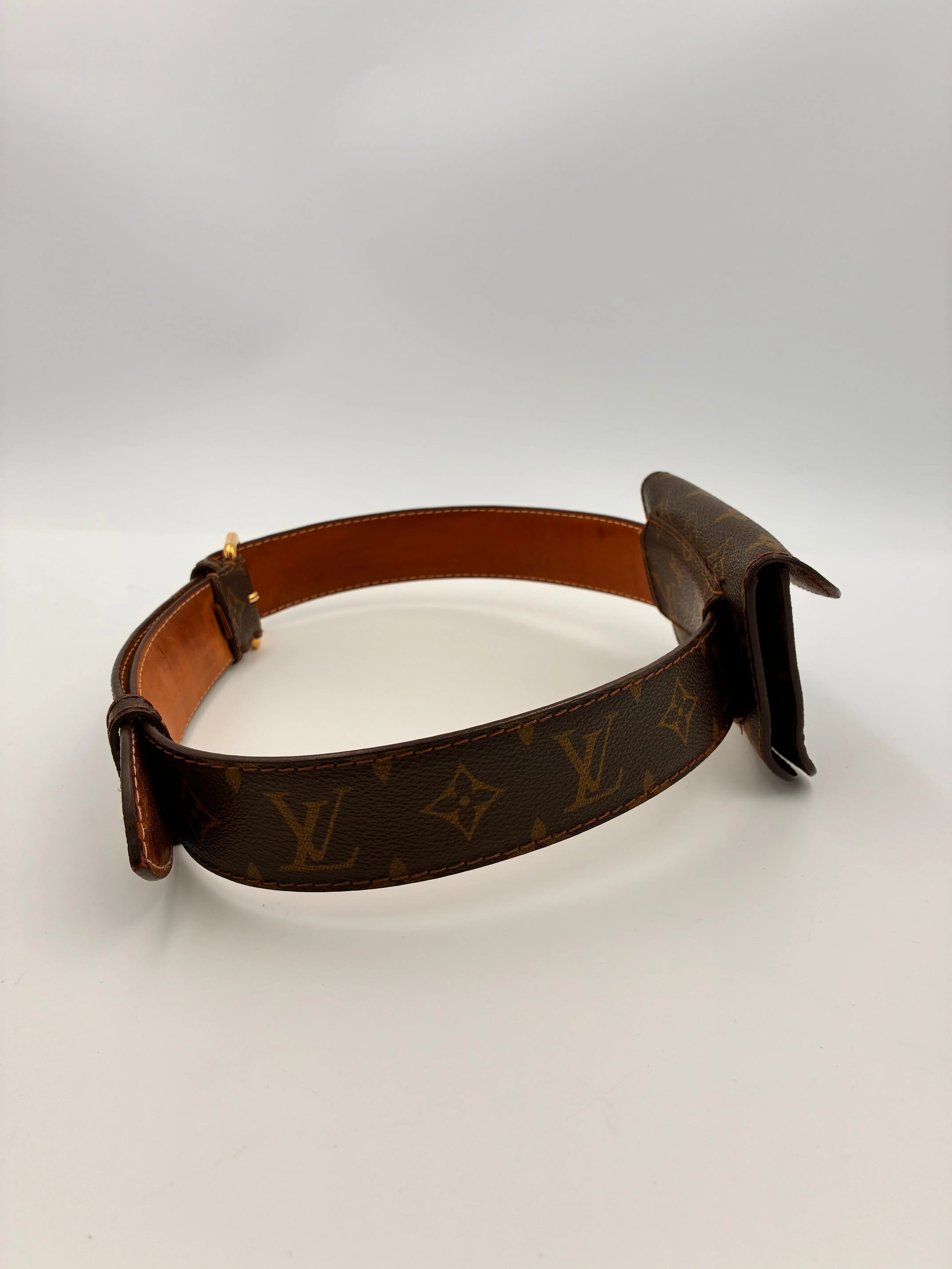 Preloved | Louis Vuitton Monogram Ceinture Pochette Solo Bæltetaske Louis Vuitton