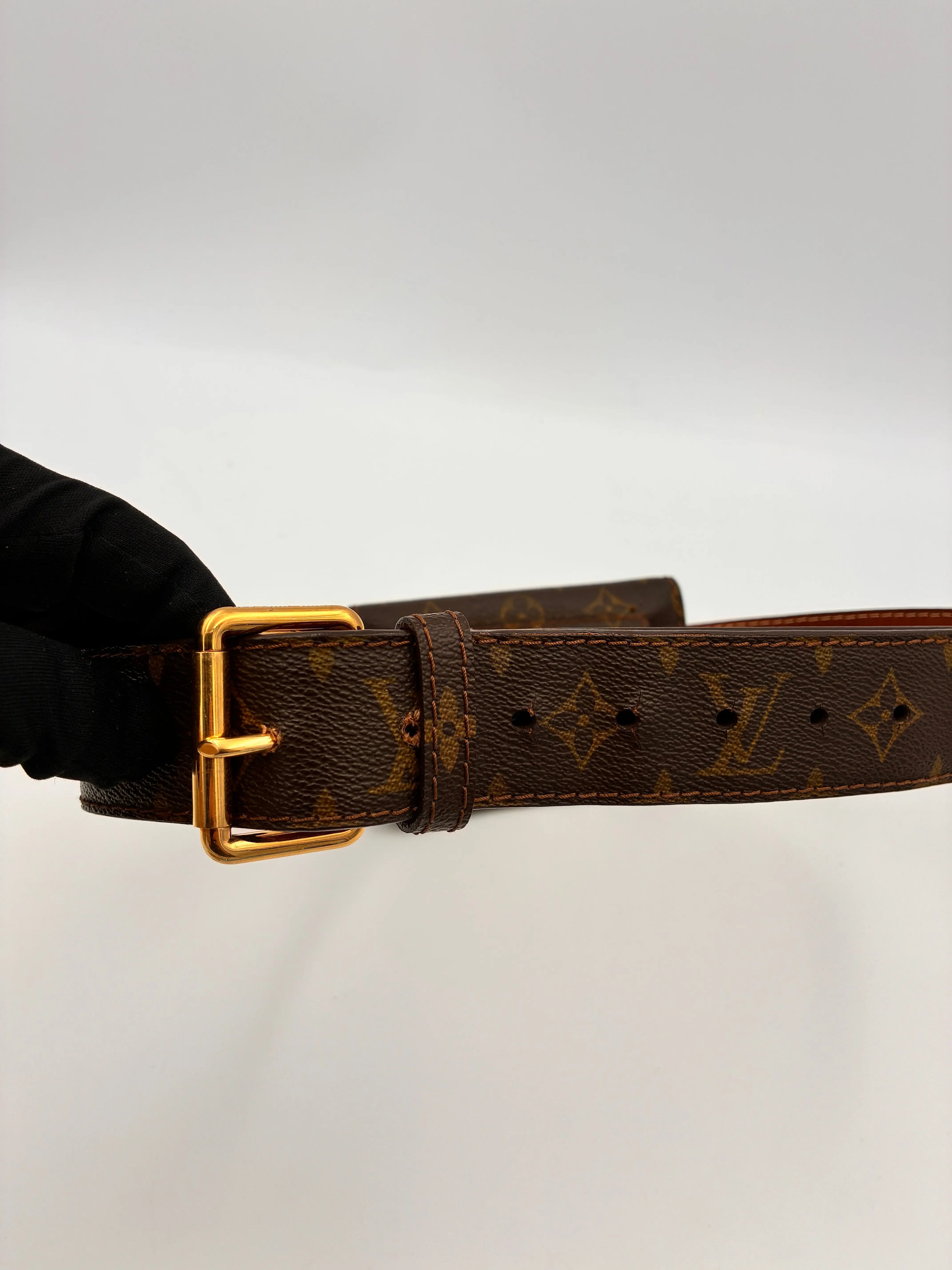Preloved | Louis Vuitton Monogram Ceinture Pochette Solo Bæltetaske Louis Vuitton