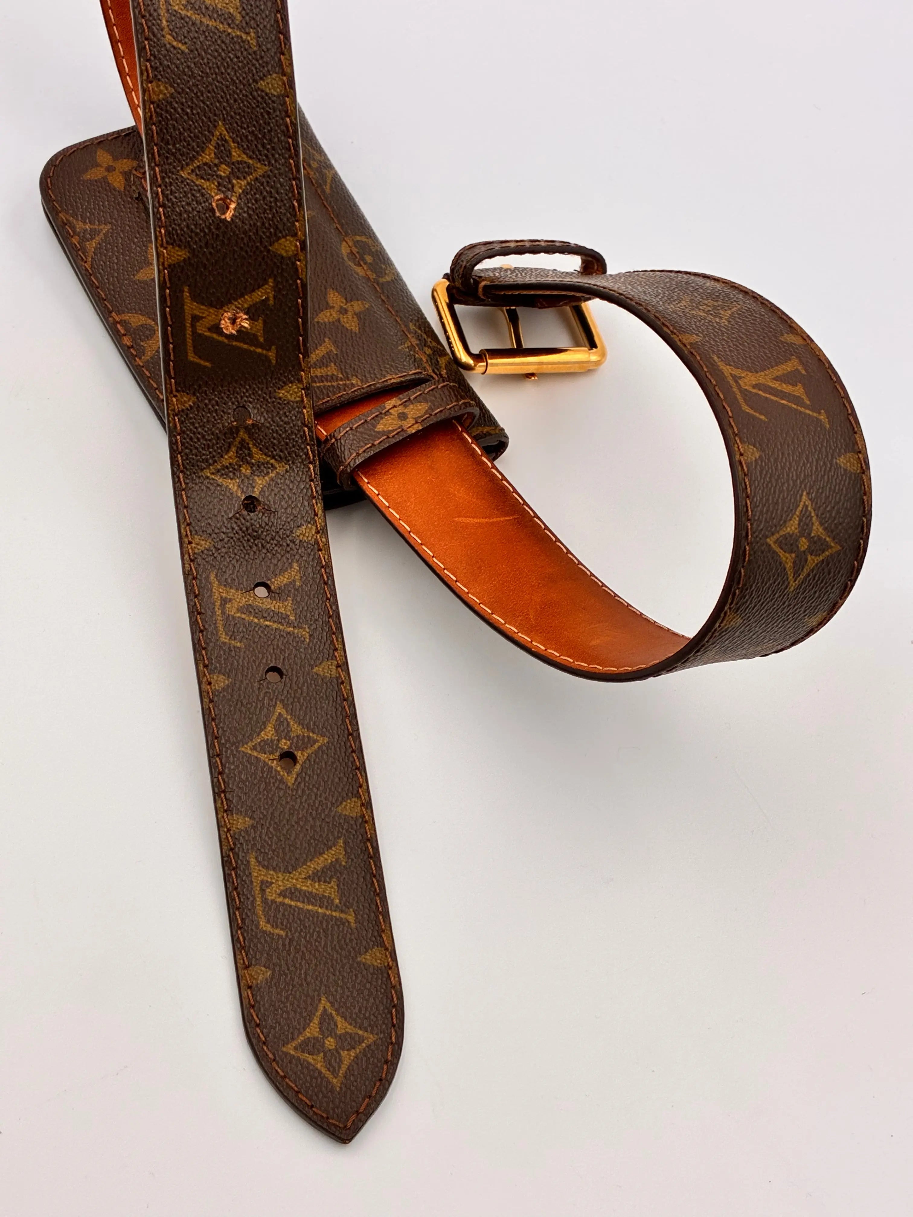 Preloved | Louis Vuitton Monogram Ceinture Pochette Solo Bæltetaske Louis Vuitton