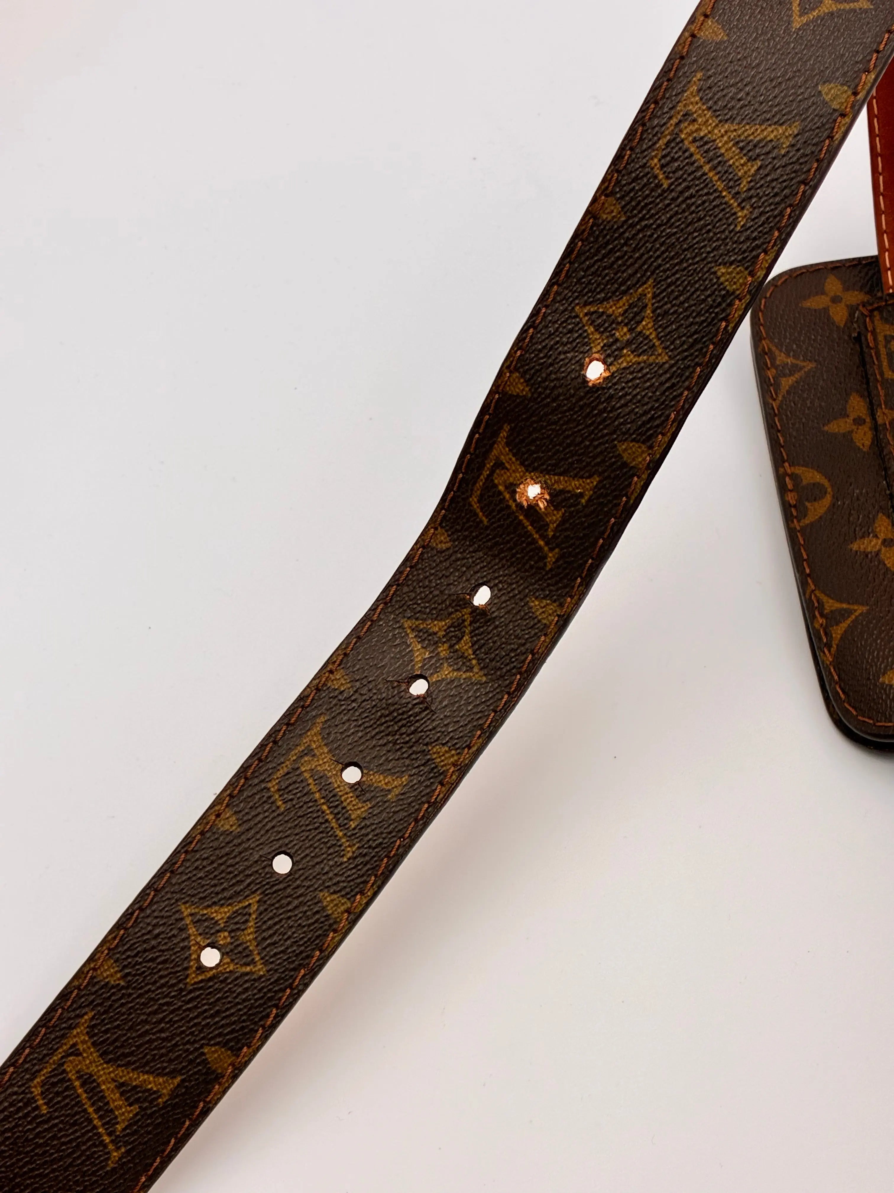 Preloved | Louis Vuitton Monogram Ceinture Pochette Solo Bæltetaske Louis Vuitton
