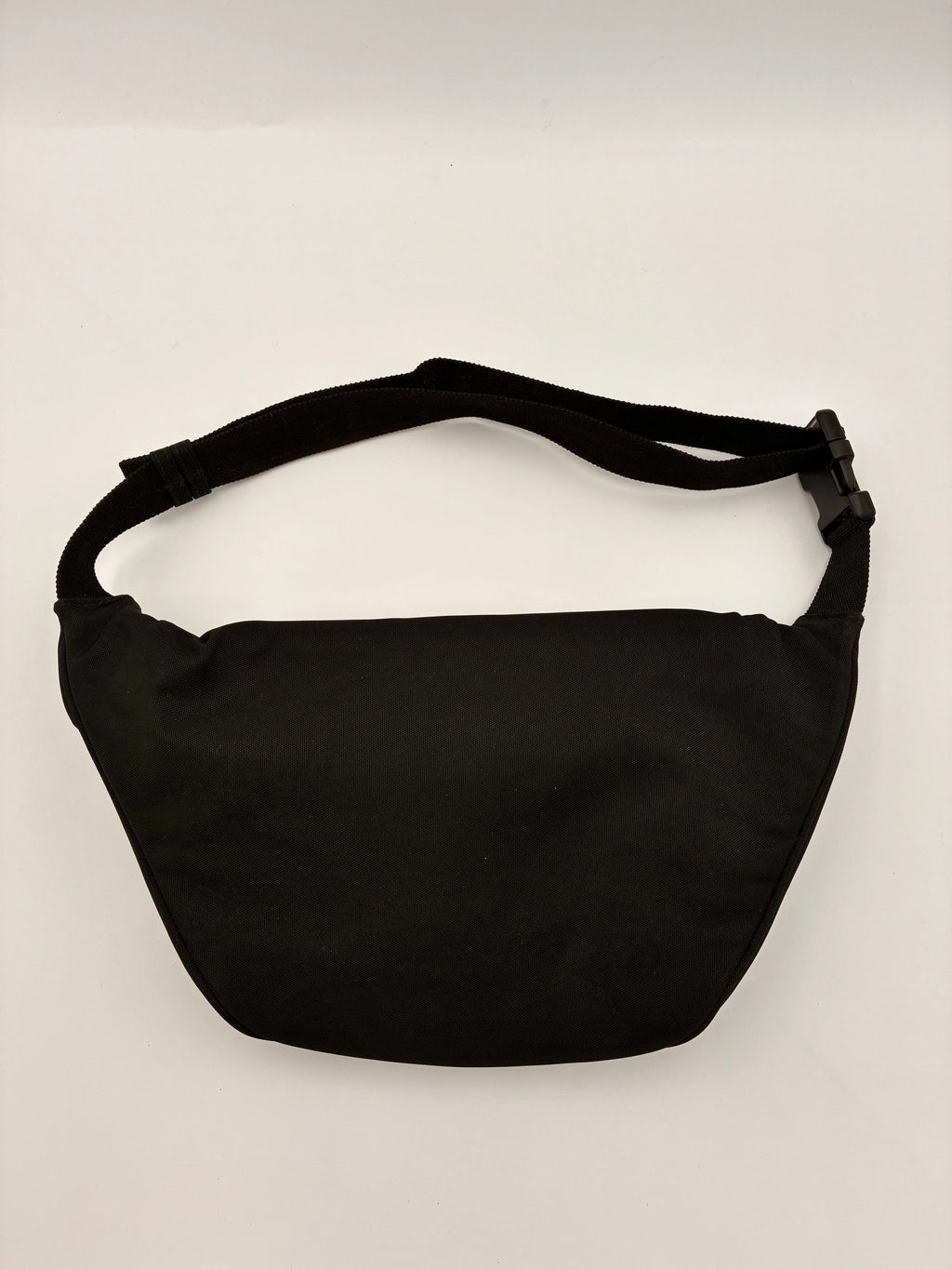 Preloved | Balenciaga Political Logo Bæltetaske i Sort Nylon Balenciaga