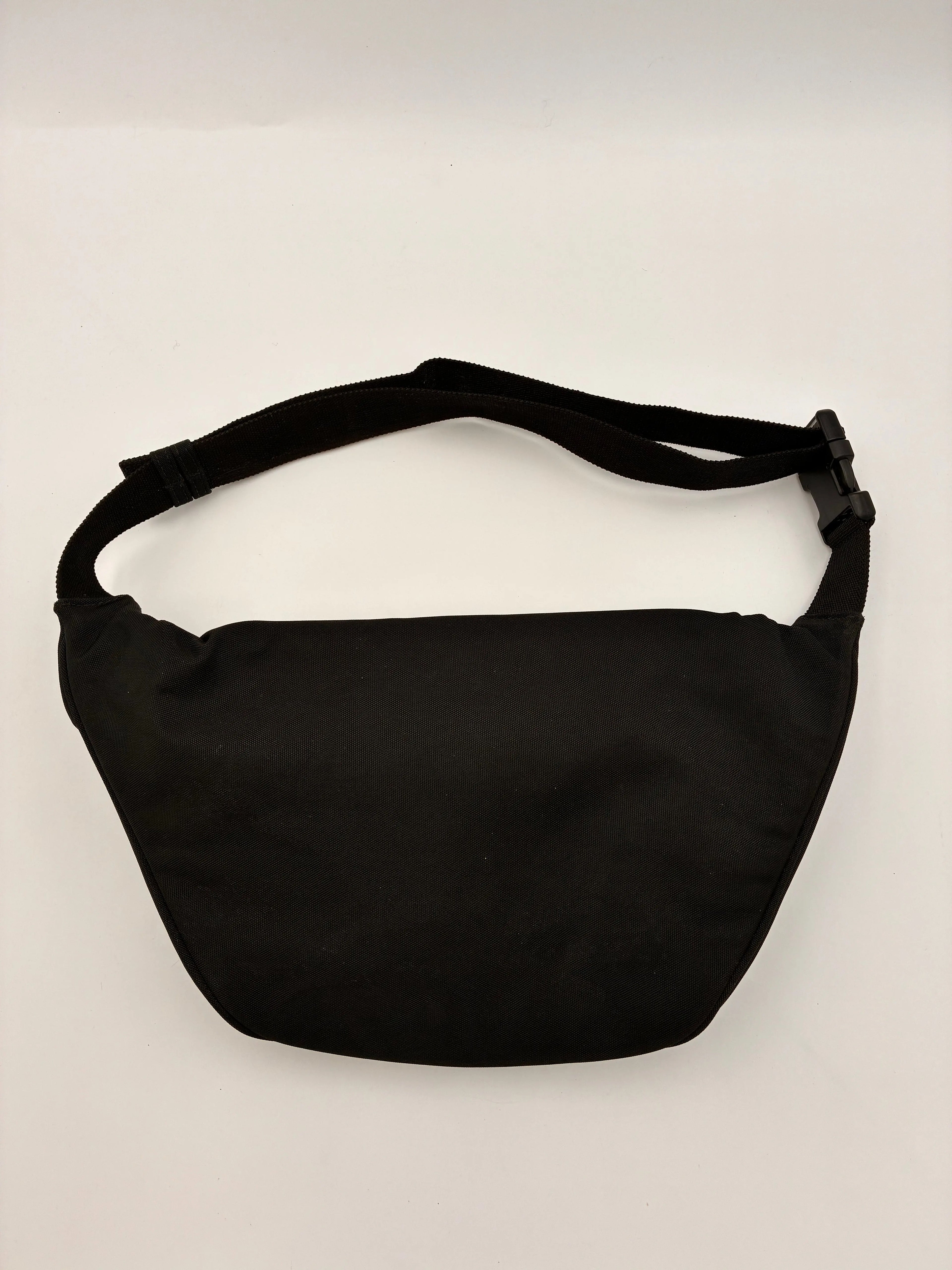 Preloved | Balenciaga Political Logo Bæltetaske i Sort Nylon Balenciaga