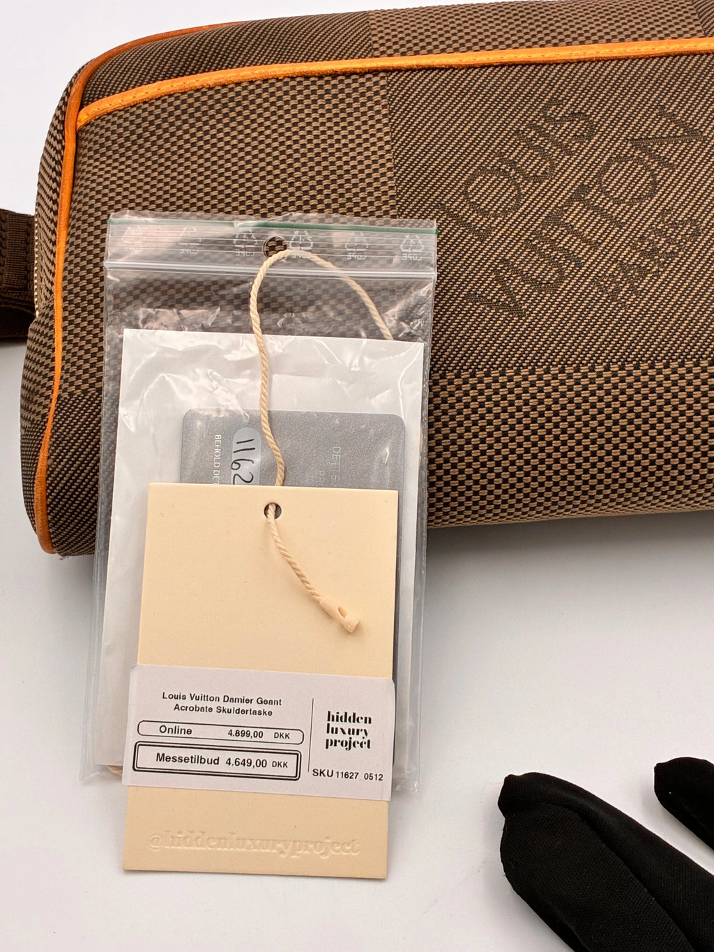 Preloved | Louis Vuitton Damier Geant Acrobat Bæltetaske Terre Louis Vuitton