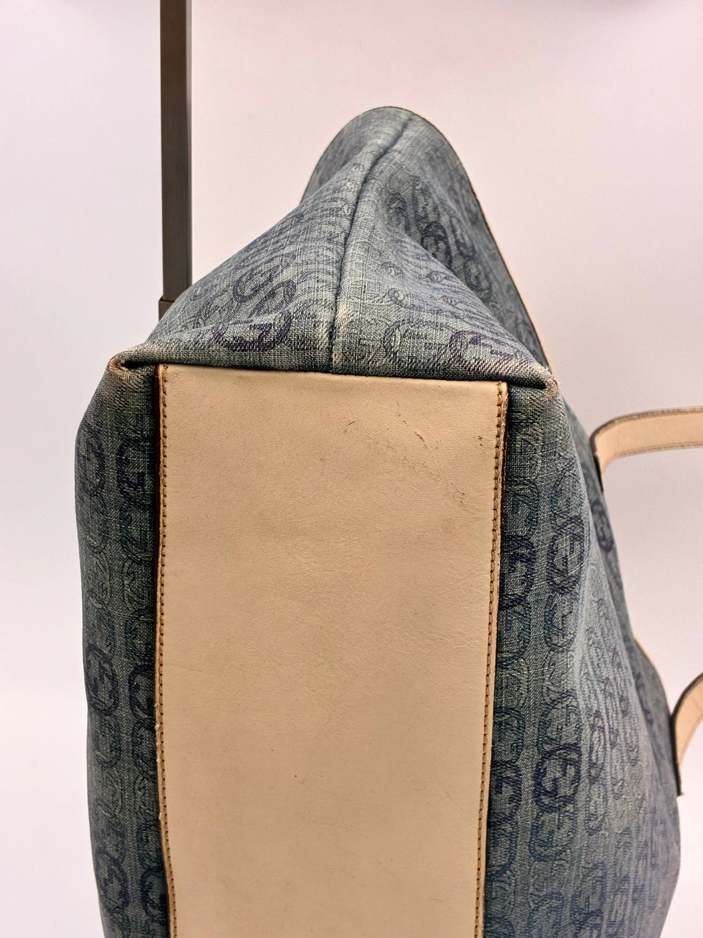 Preloved | Gucci Interlocking Monogram Totebag i Denim Canvas Gucci