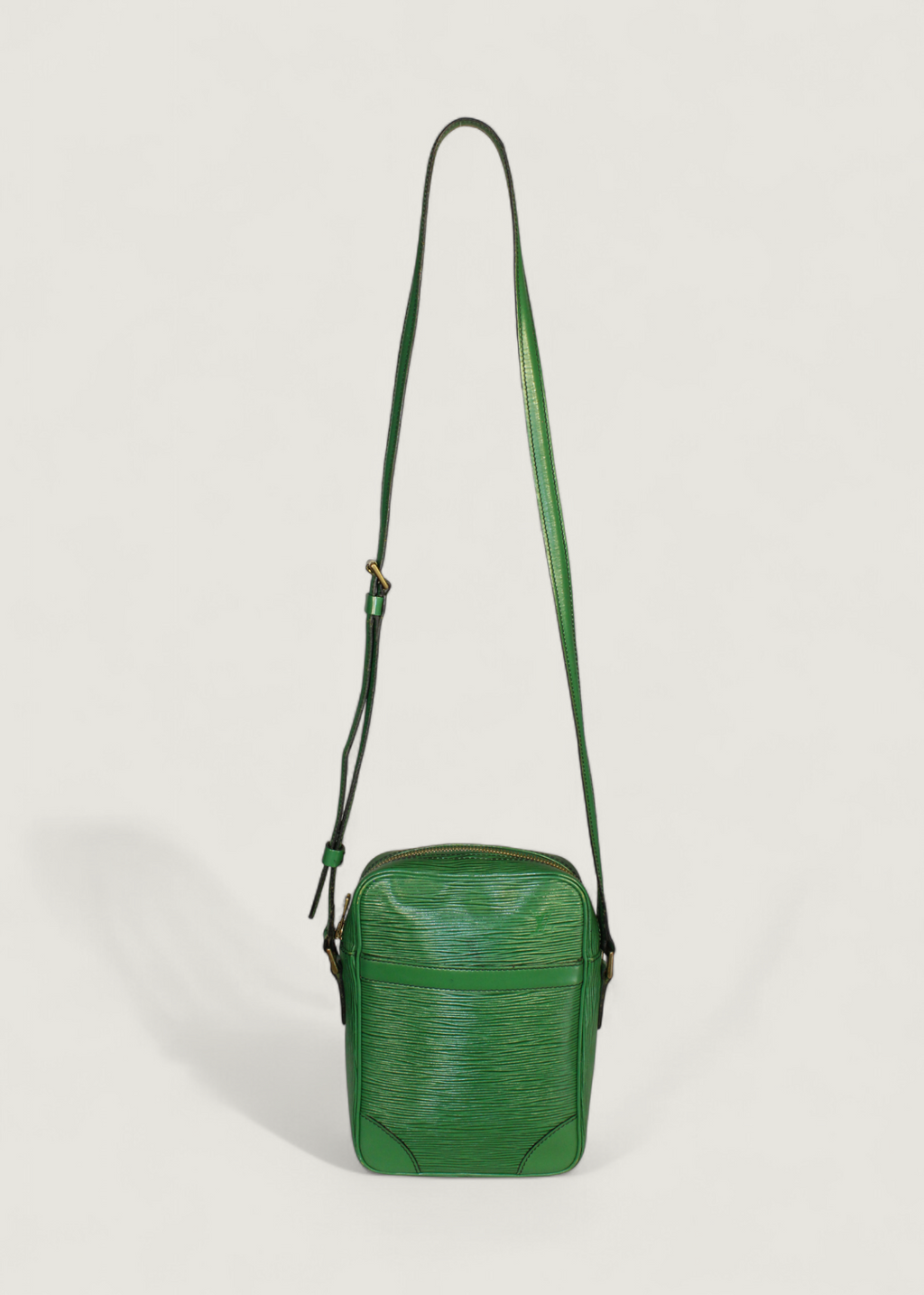 Preloved | Louis Vuitton Danube Crossbody i Grøn Epi Læder