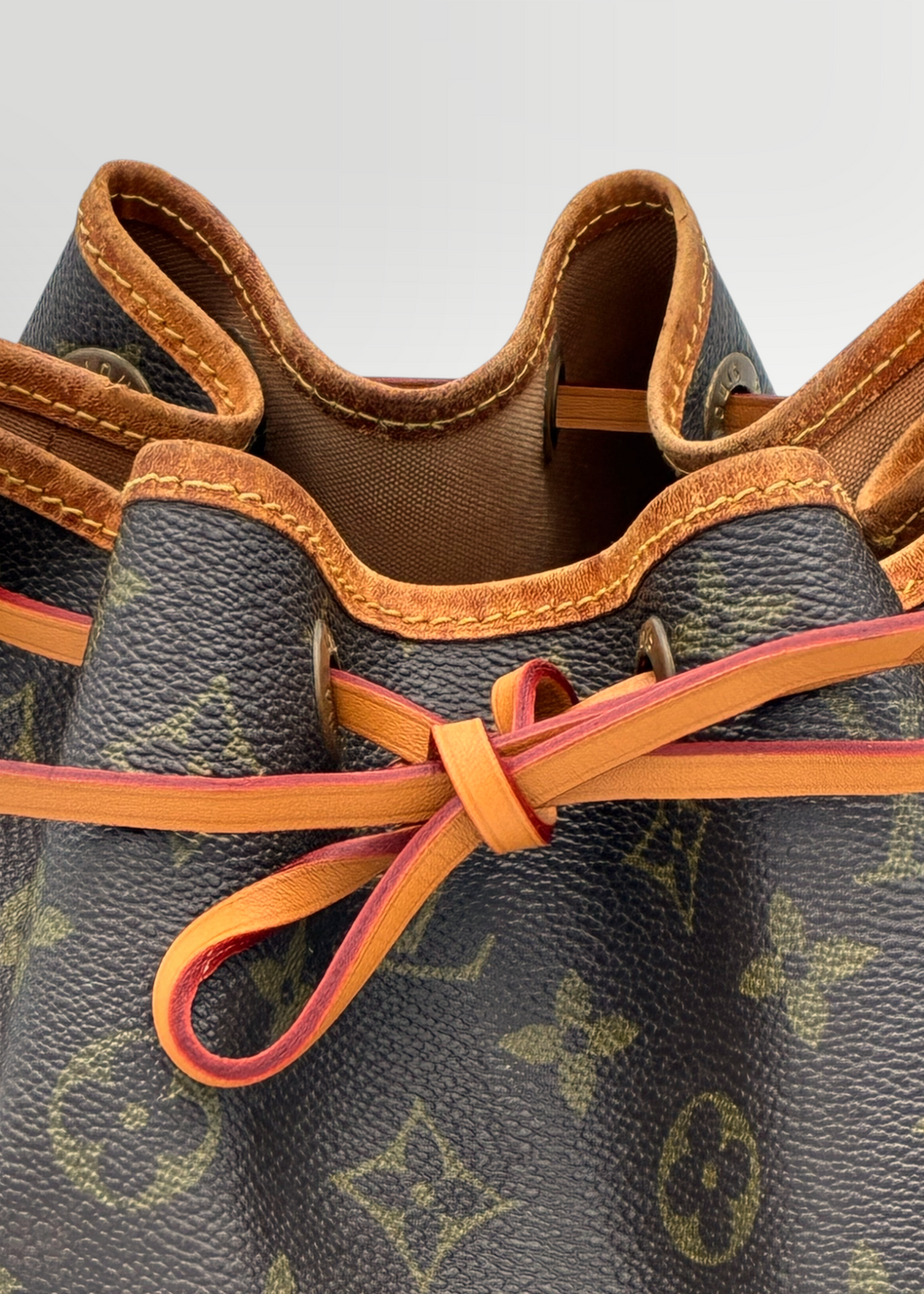 Vachetta Lædersnor med Patineret Finish til Louis Vuitton Noé – 90 cm Hidden Luxury Project