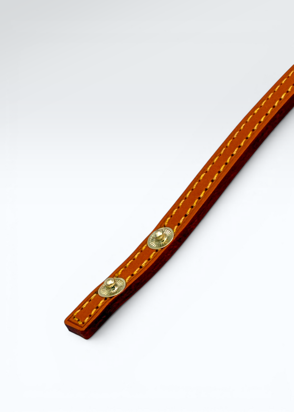 Vachetta Læderrem med Patineret Finish til Louis Vuitton Pochette Twin PM & GM – 134 cm Hidden Luxury Project