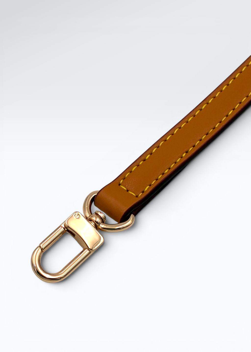 Vachetta Læderrem Patineret Justerbar til Louis Vuitton-tasker – 100-120 cm Hidden Luxury Project
