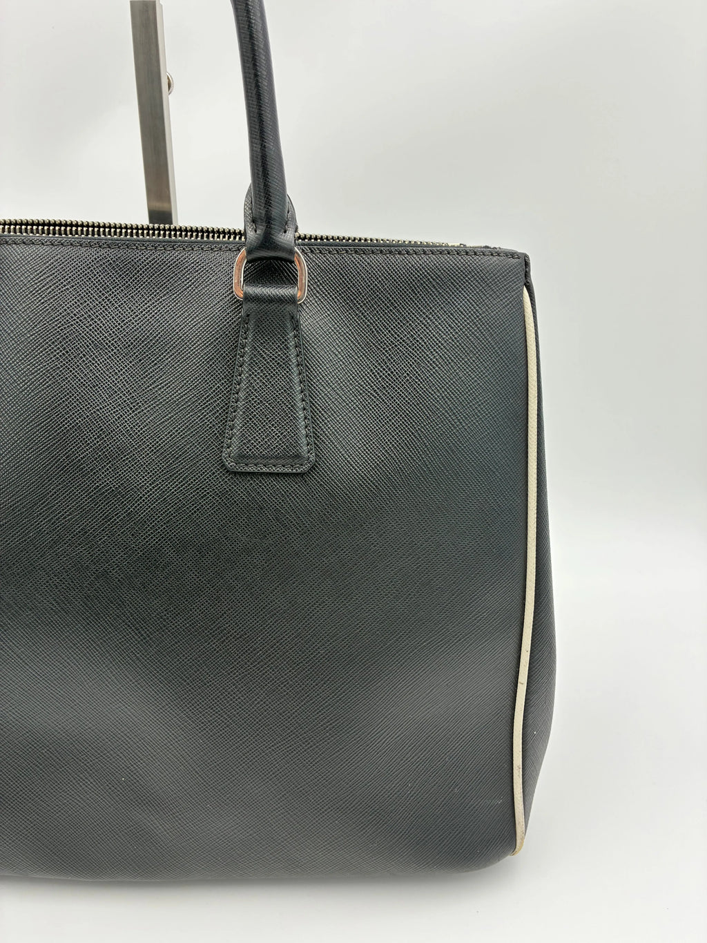 Preloved | Prada Galleria Håndtaske i Sort Saffiano Læder Prada