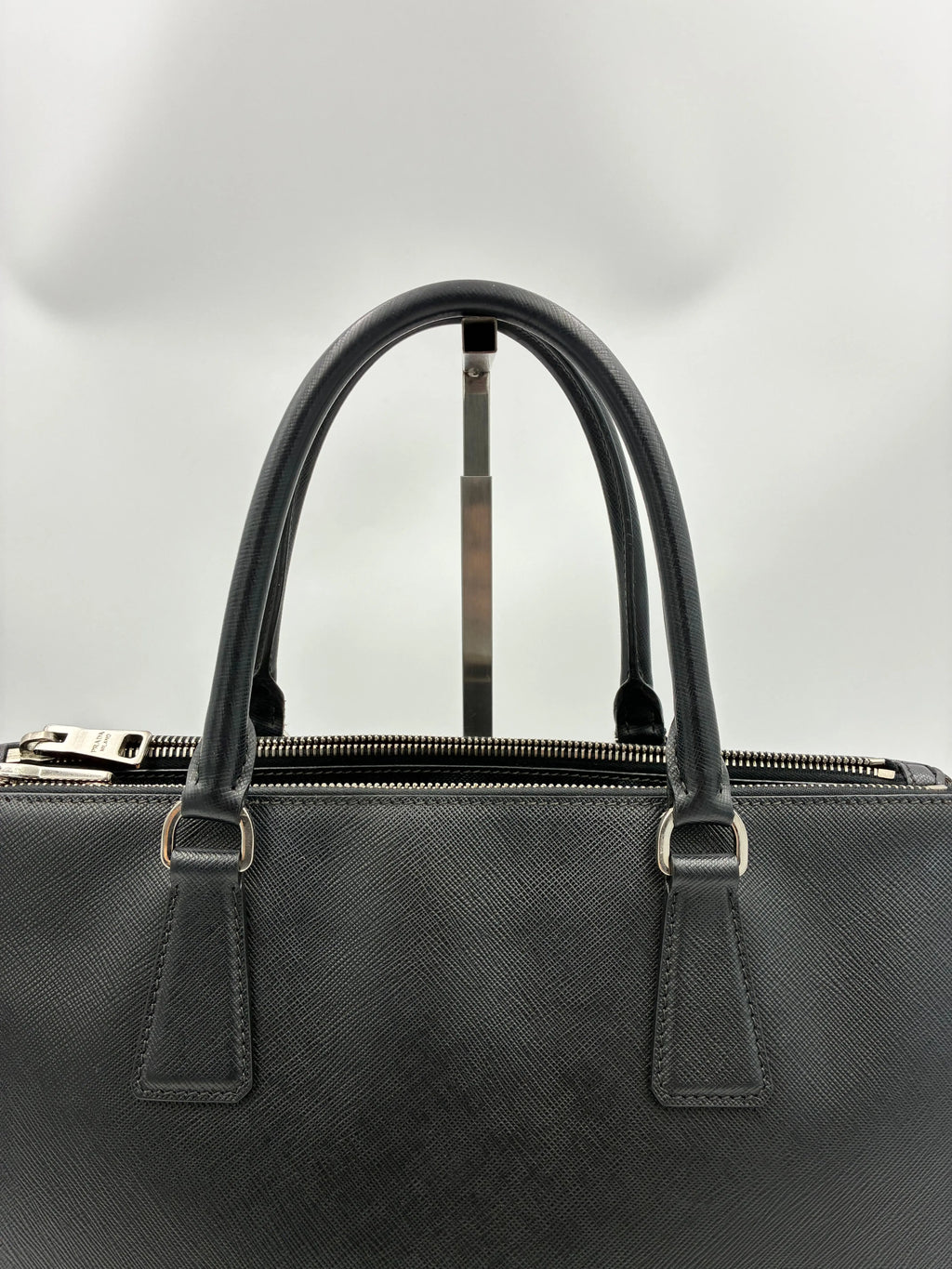 Preloved | Prada Galleria Håndtaske i Sort Saffiano Læder Prada