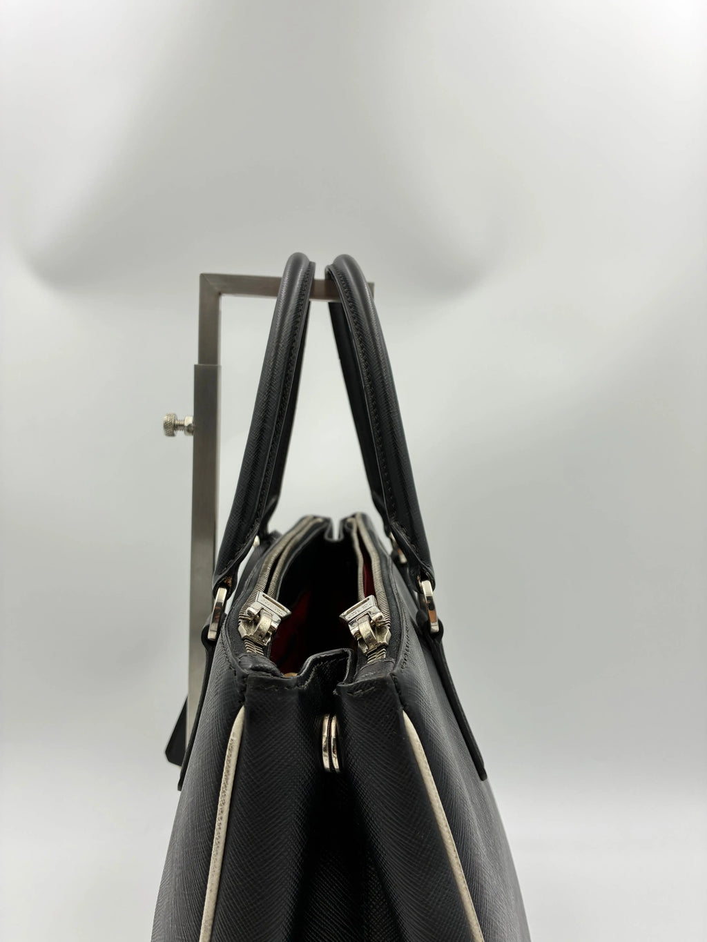 Preloved | Prada Galleria Håndtaske i Sort Saffiano Læder Prada