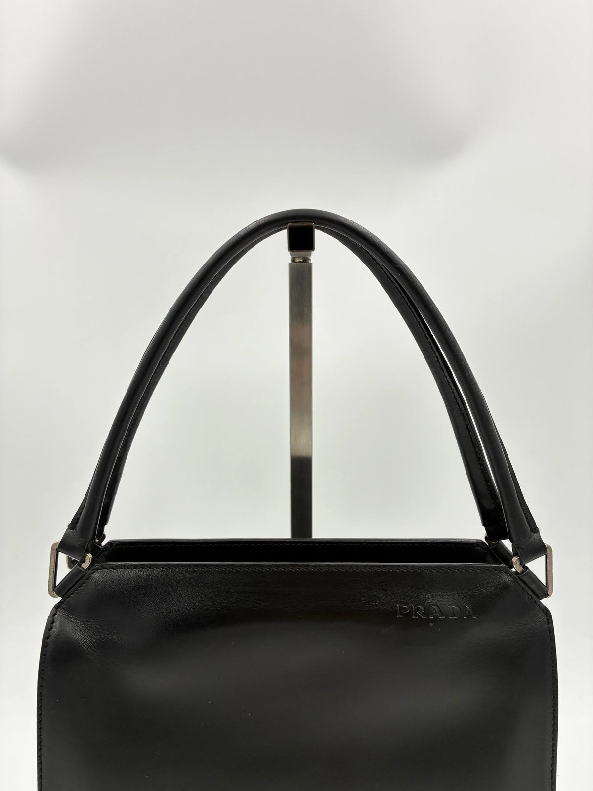 Preloved | Prada Håndtaske i Sort Vitello Læder Prada