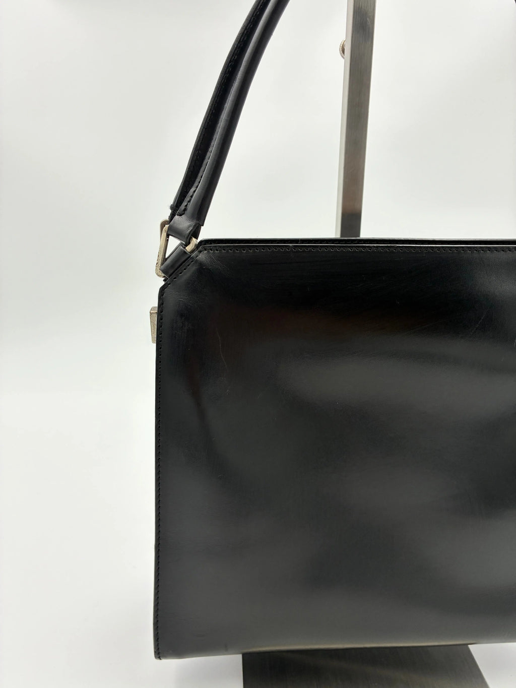 Preloved | Prada Håndtaske i Sort Vitello Læder Prada