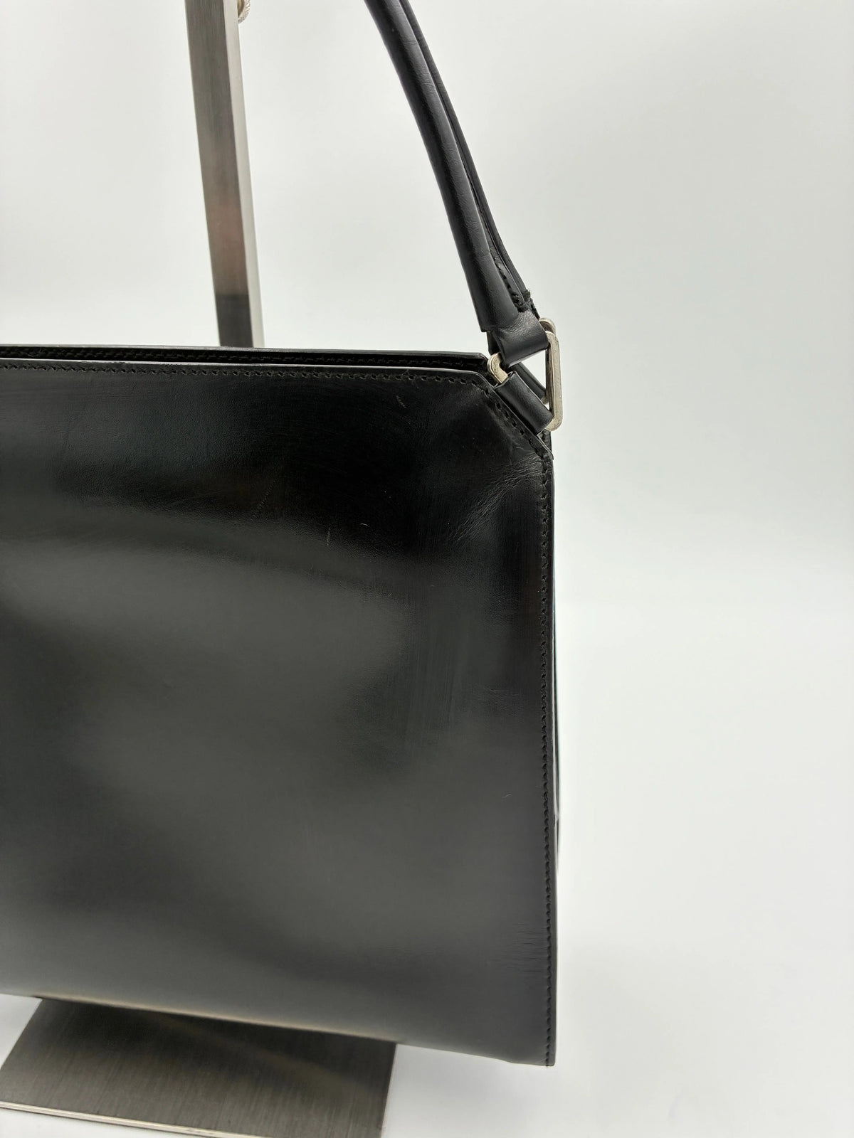 Preloved | Prada Håndtaske i Sort Vitello Læder Prada