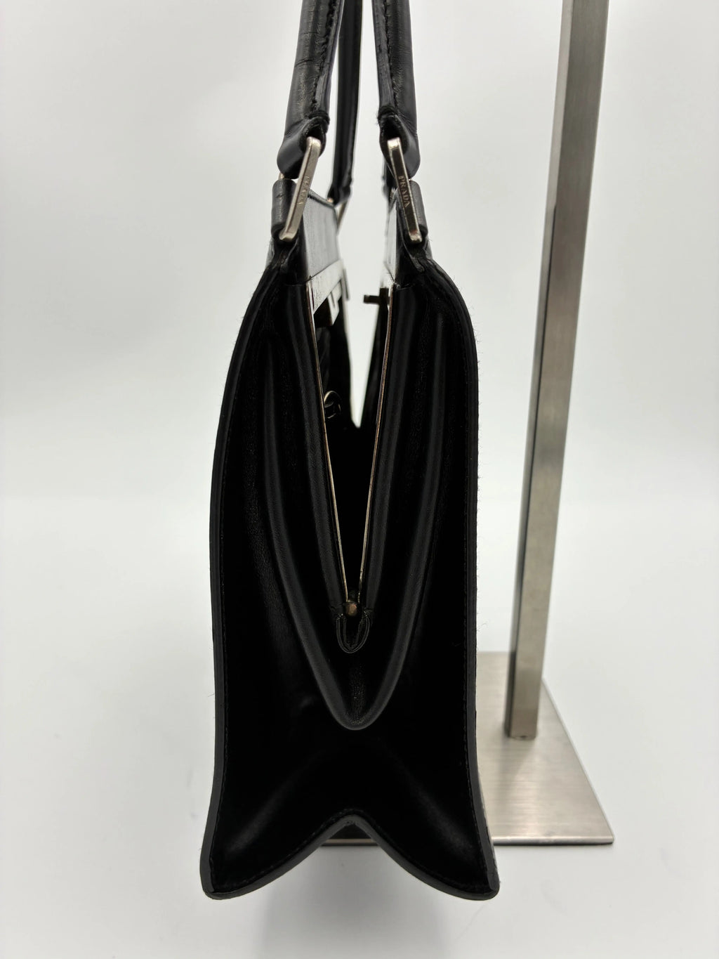 Preloved | Prada Håndtaske i Sort Vitello Læder Prada