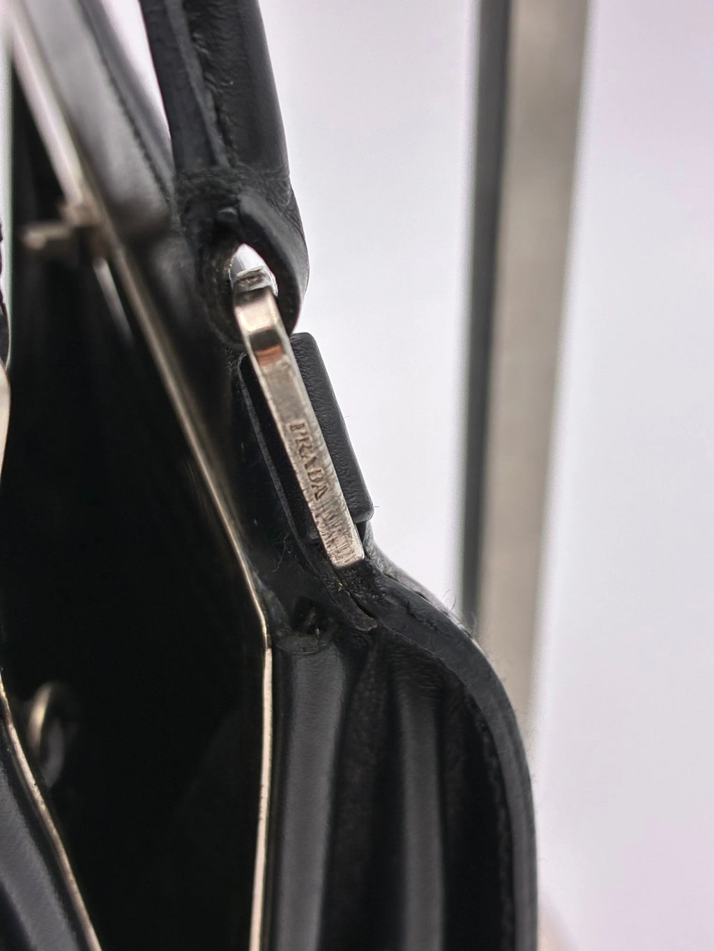 Preloved | Prada Håndtaske i Sort Vitello Læder Prada