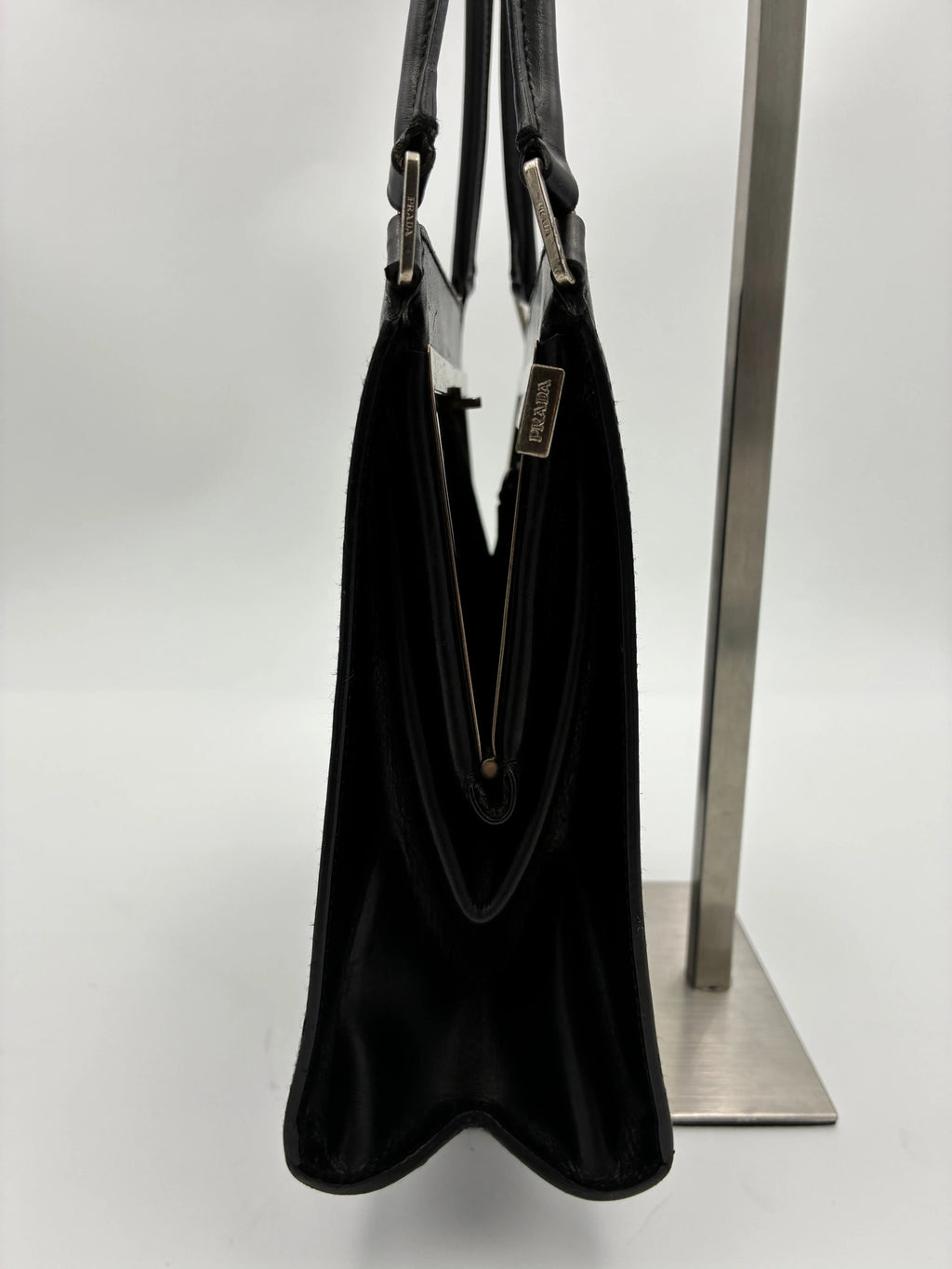 Preloved | Prada Håndtaske i Sort Vitello Læder Prada