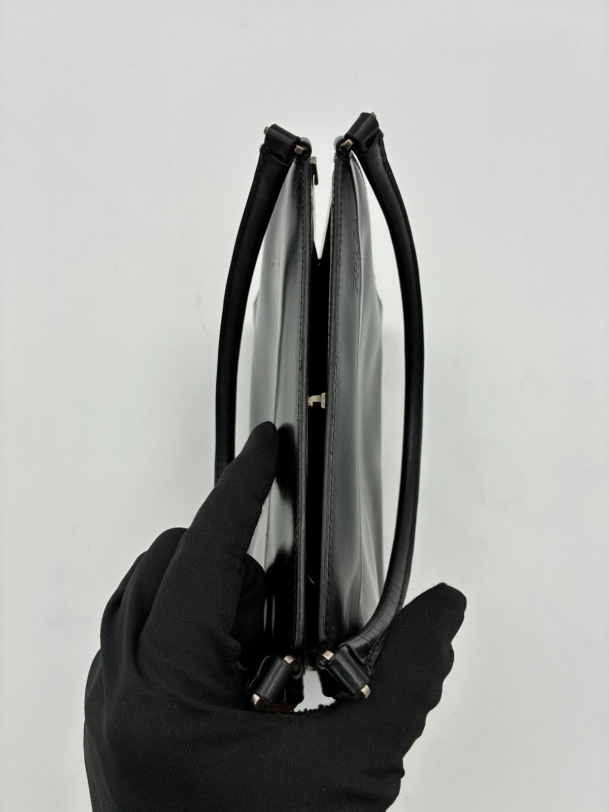 Preloved | Prada Håndtaske i Sort Vitello Læder Prada