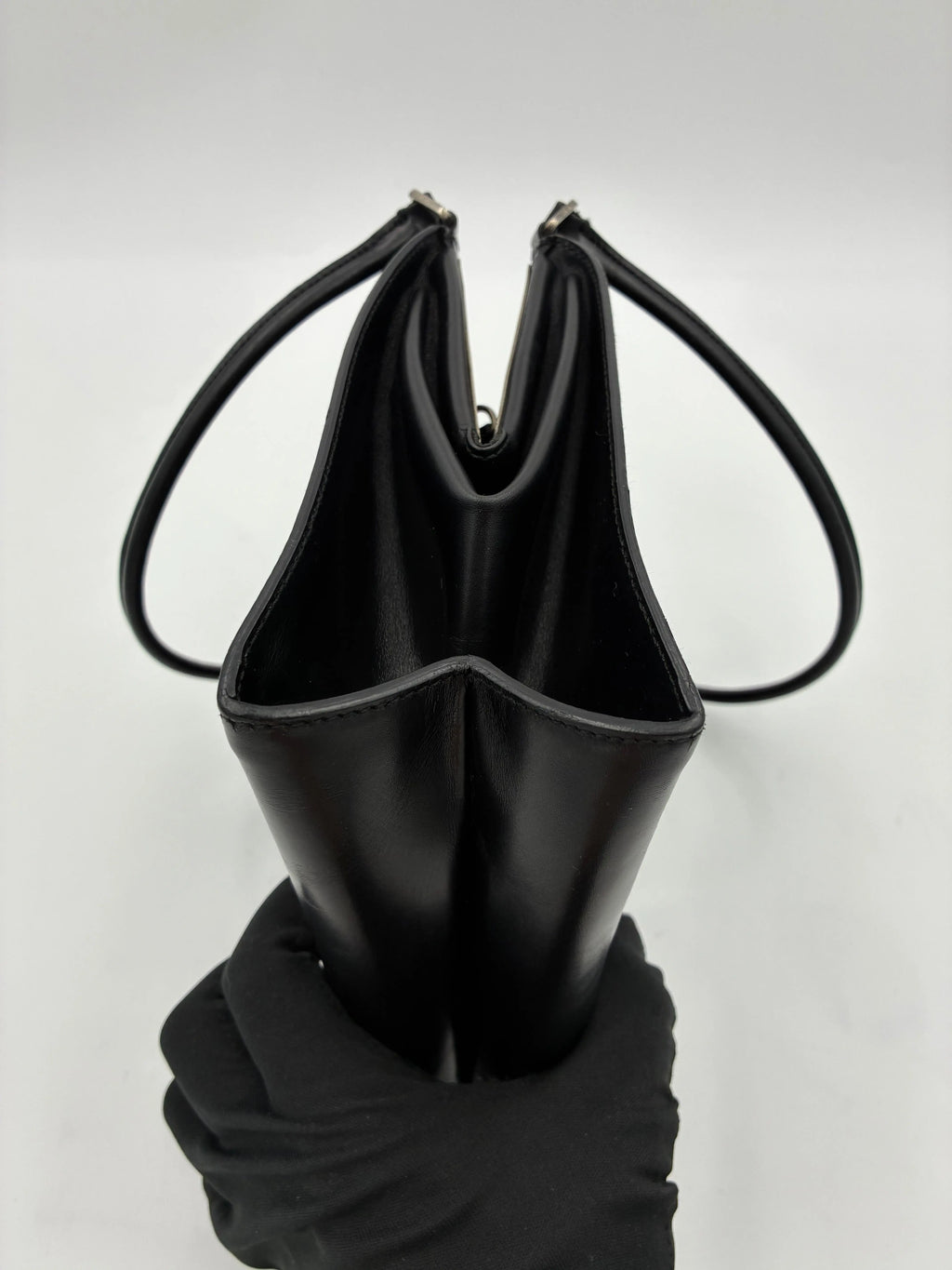 Preloved | Prada Håndtaske i Sort Vitello Læder Prada