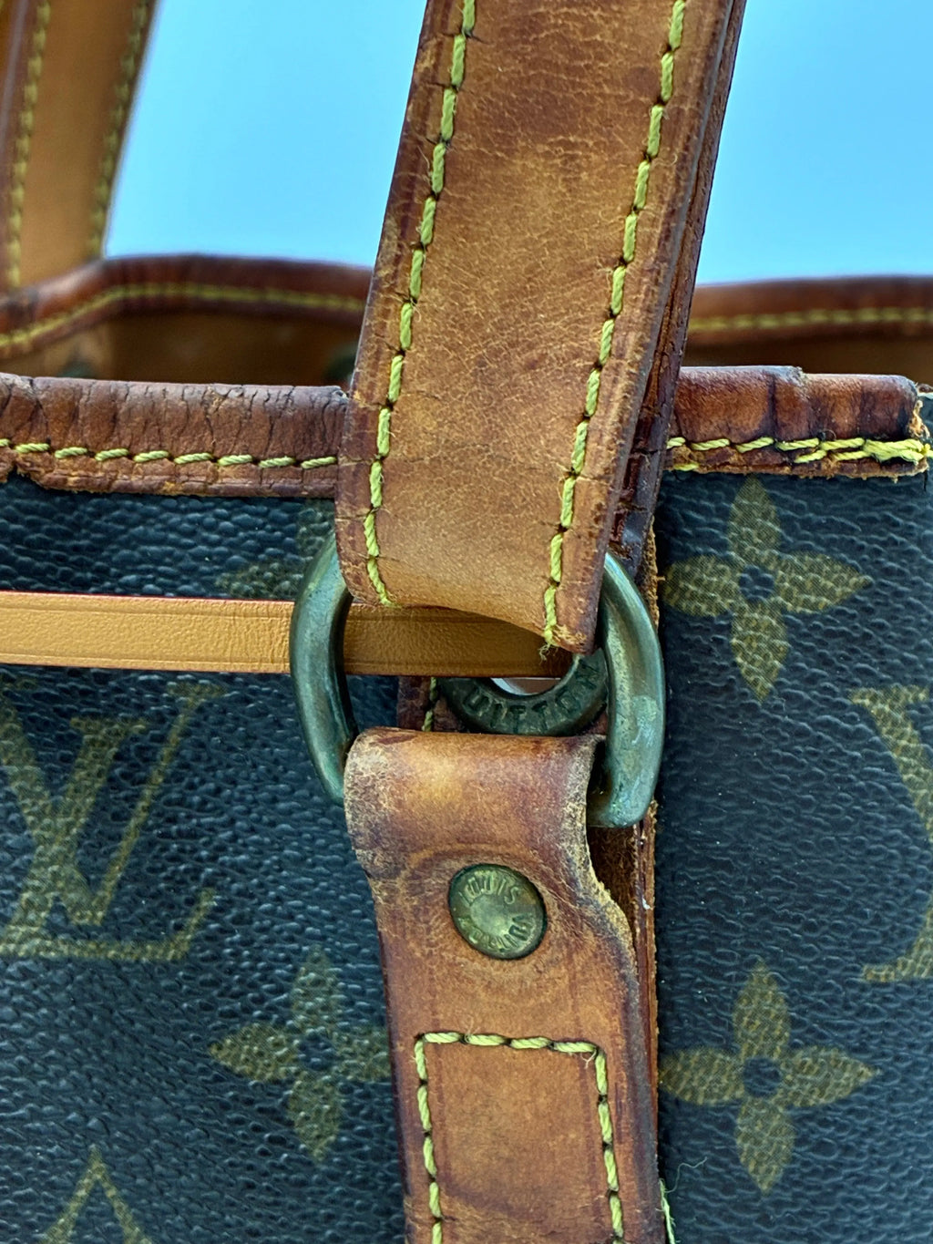 Preloved | Louis Vuitton Petit Noé Skuldertaske i Monogram Canvas Louis Vuitton