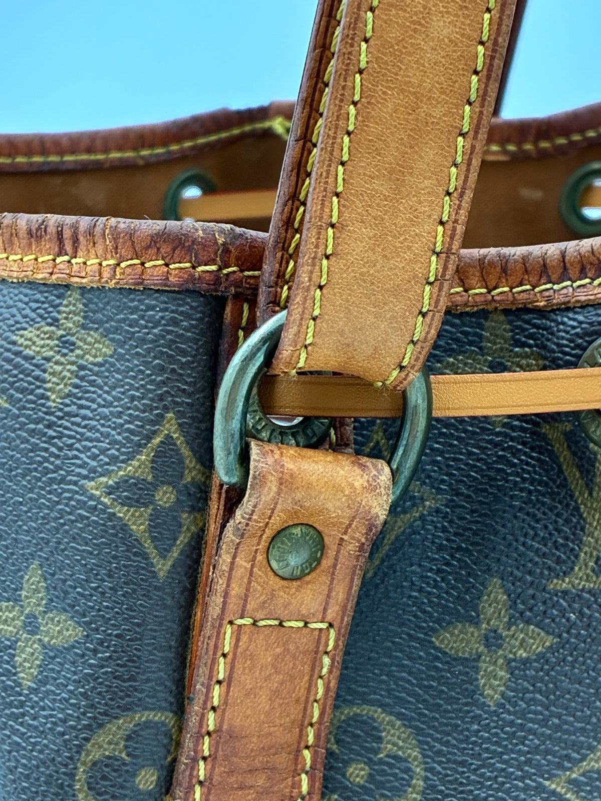 Preloved | Louis Vuitton Petit Noé Skuldertaske i Monogram Canvas Louis Vuitton