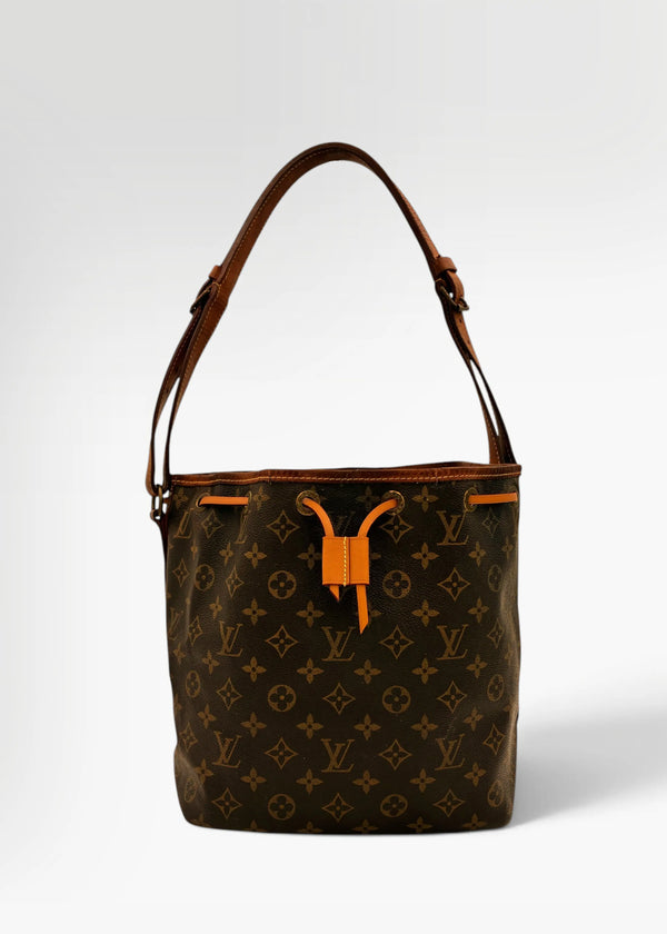 Preloved | Louis Vuitton Petit Noé Lille Skuldertaske i Monogram Canvas Louis Vuitton