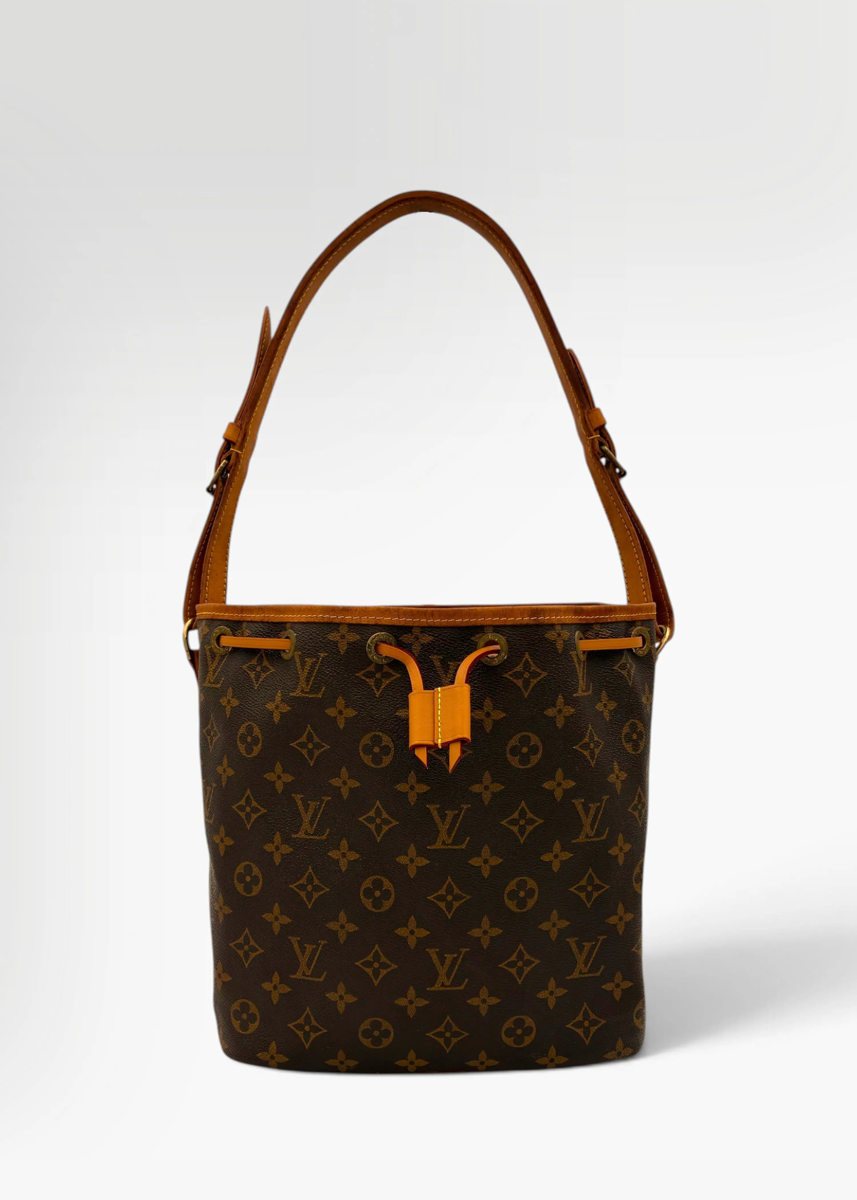 Preloved | Louis Vuitton Petit Noé Lille Skuldertaske i Monogram Canvas Louis Vuitton