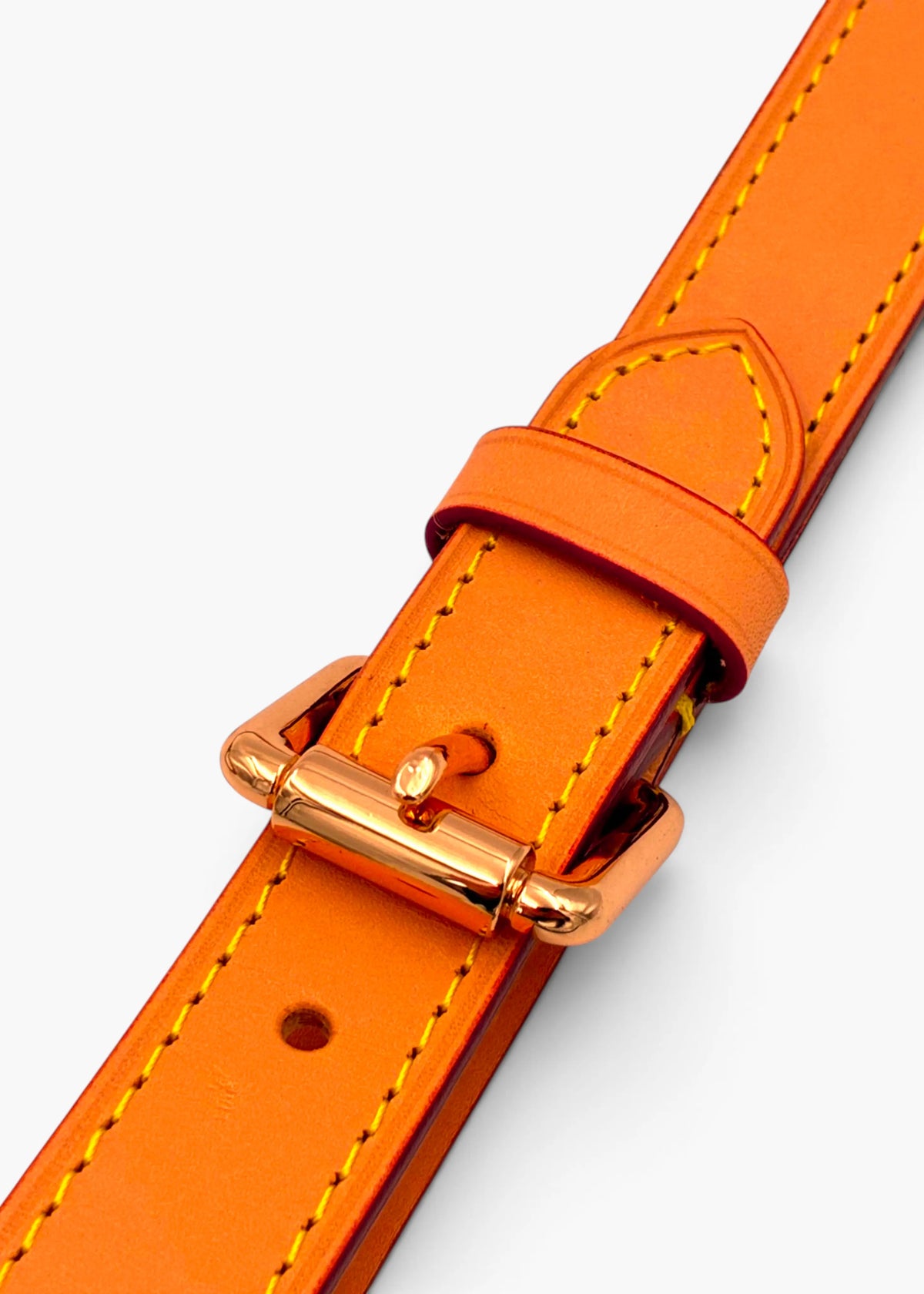 Vachetta Læderrem Patineret til Louis Vuitton Noé Justerbar – 100-120 cm Hidden Luxury Project