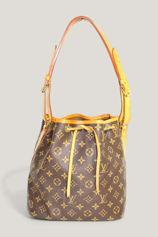 Preloved | LOUIS VUITTON Petit Noé Skuldertaske i Monogram Canvas (Lille)