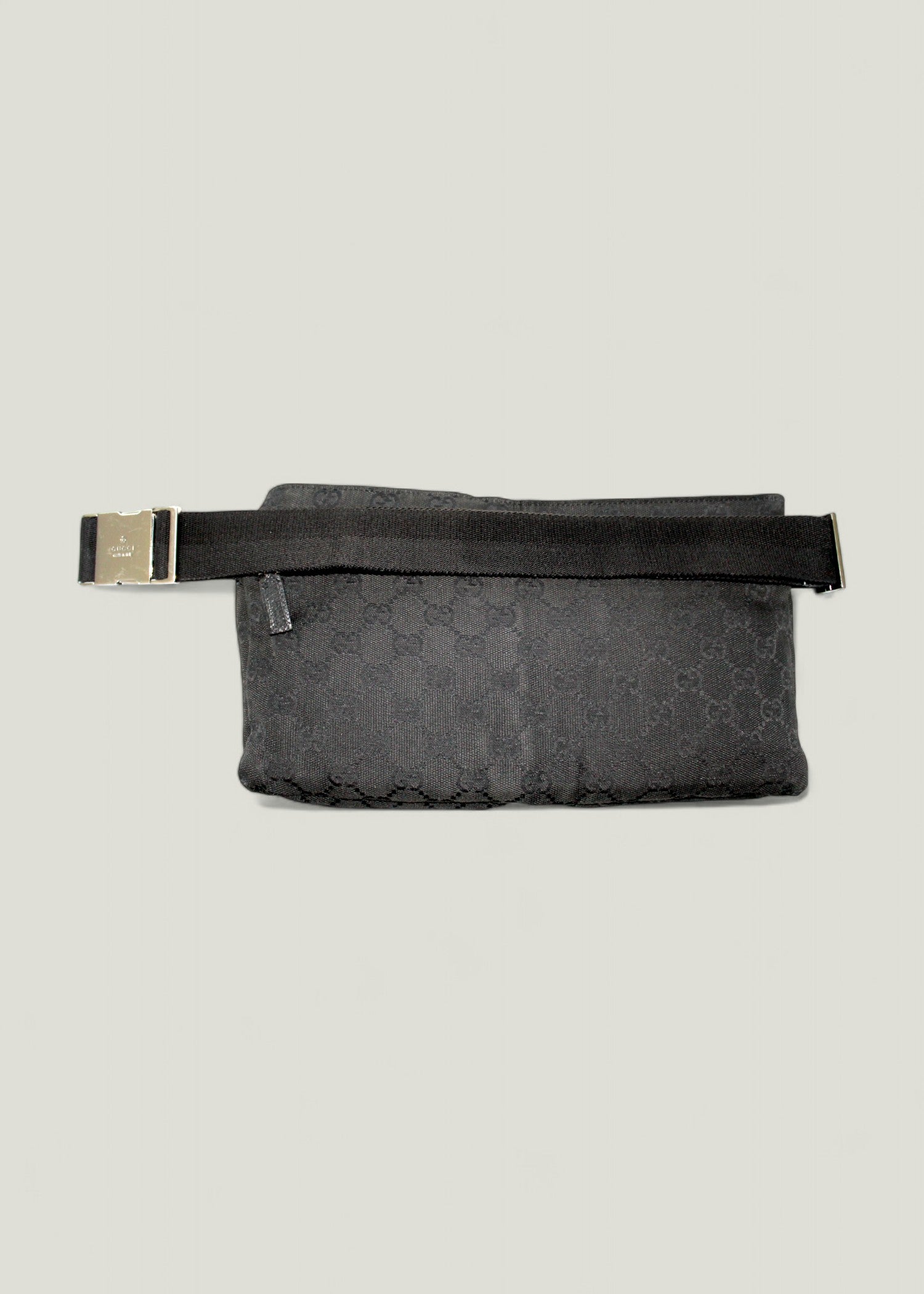 Preloved | GUCCI GG Canvas Bæltetaske i Sort